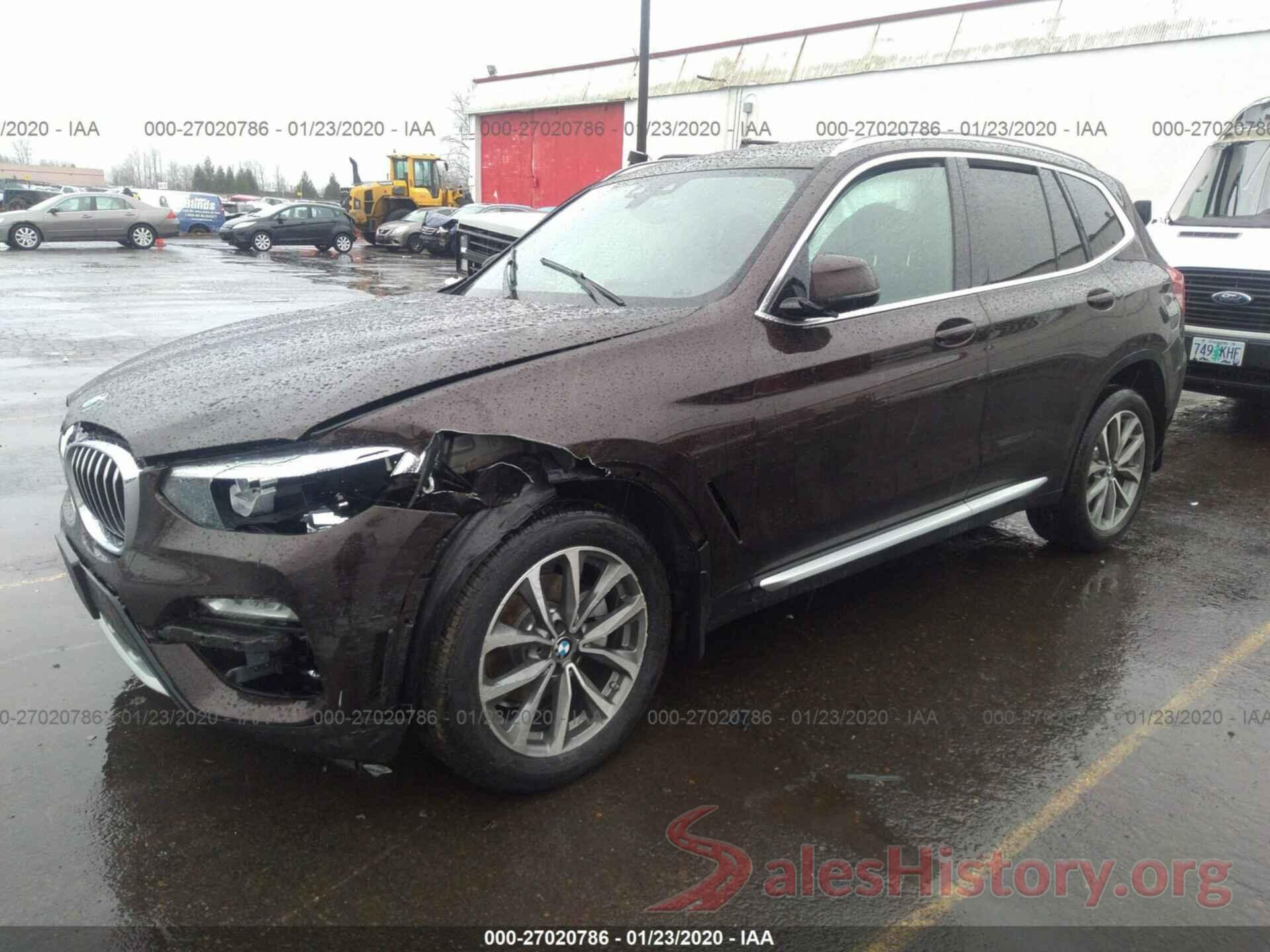 5UXTR9C58KLP95779 2019 BMW X3