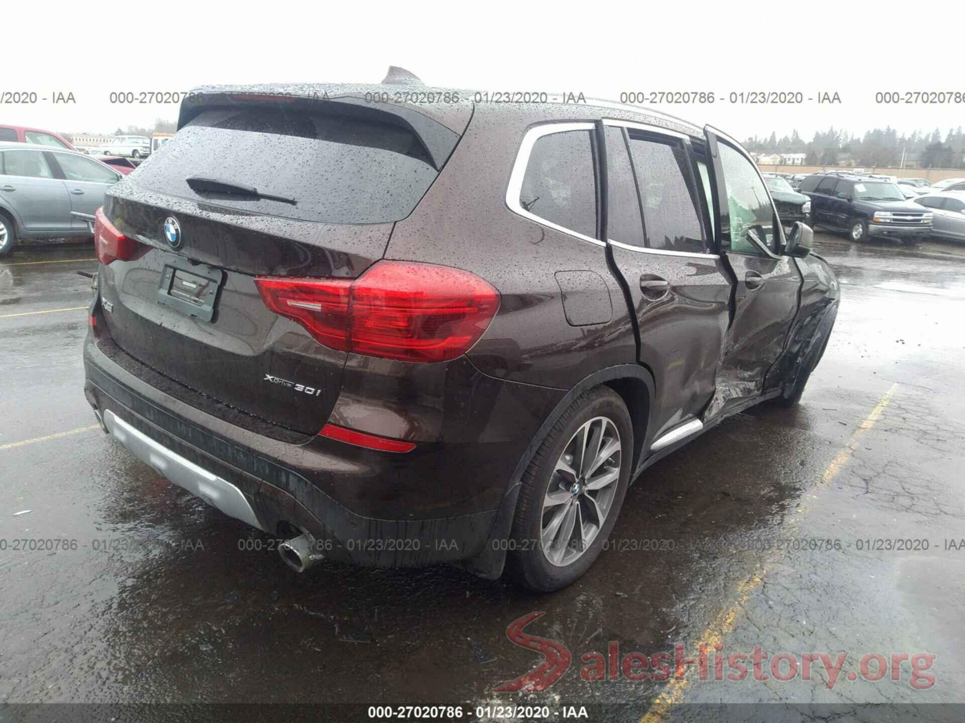 5UXTR9C58KLP95779 2019 BMW X3