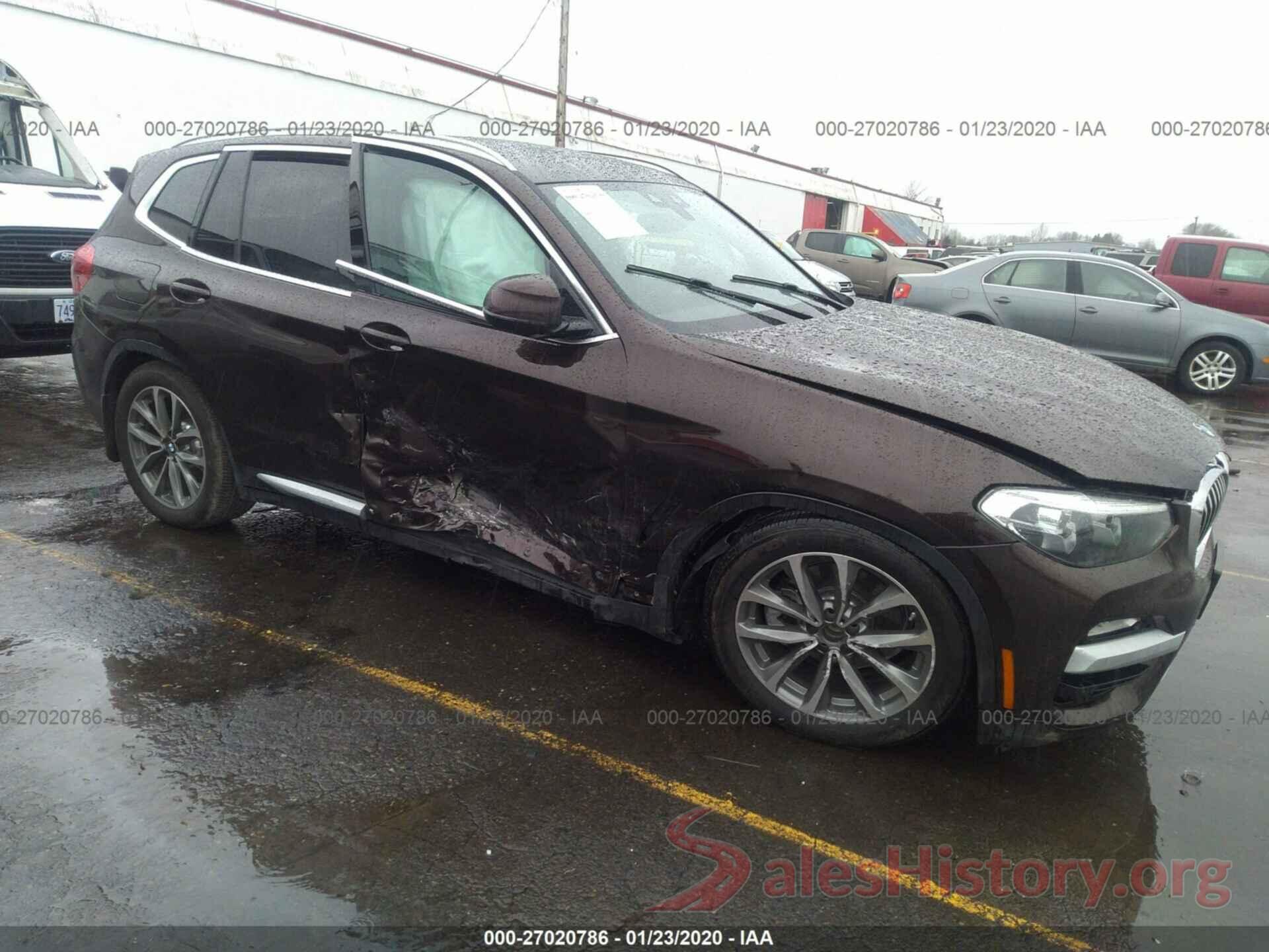 5UXTR9C58KLP95779 2019 BMW X3