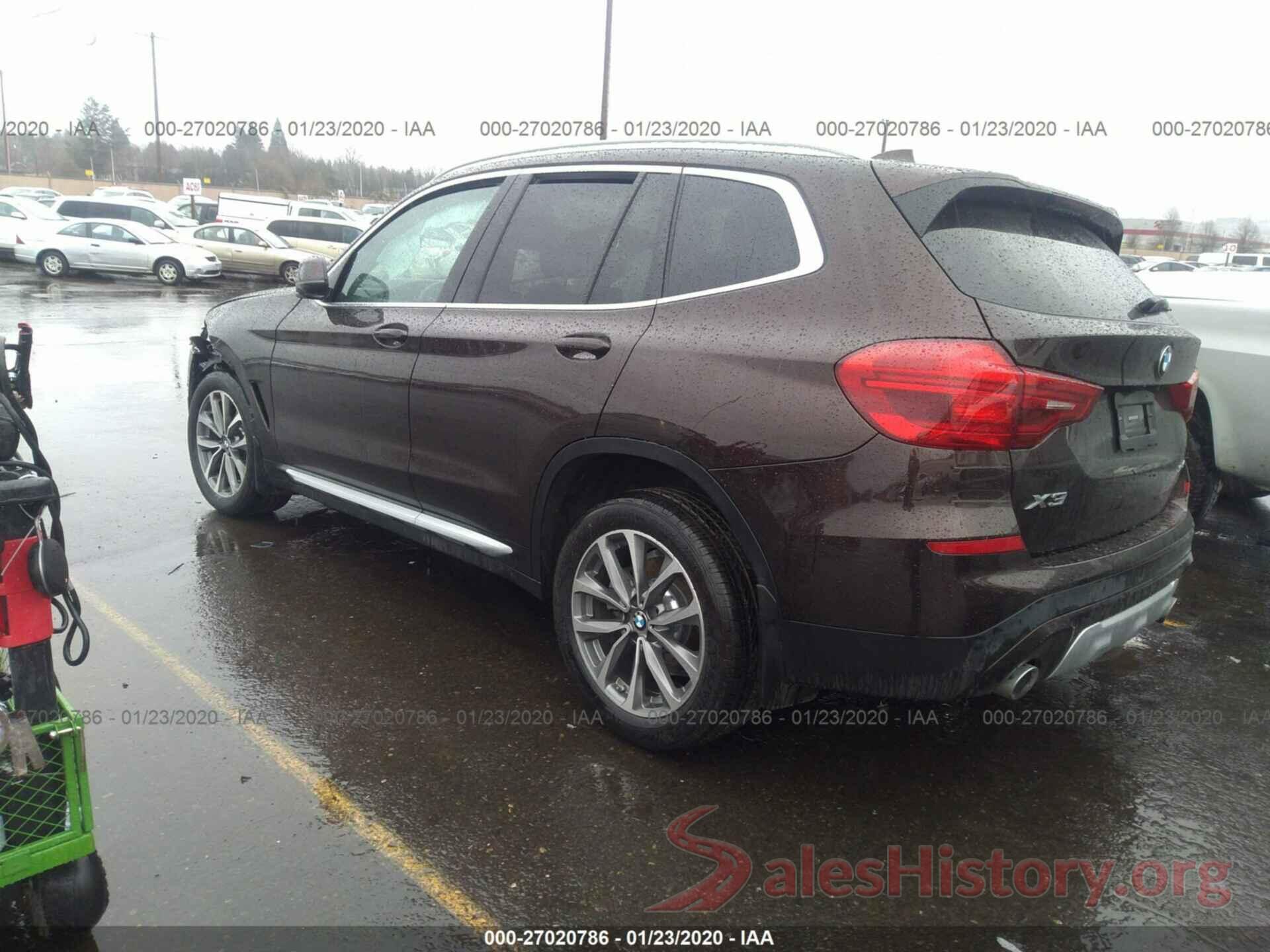 5UXTR9C58KLP95779 2019 BMW X3