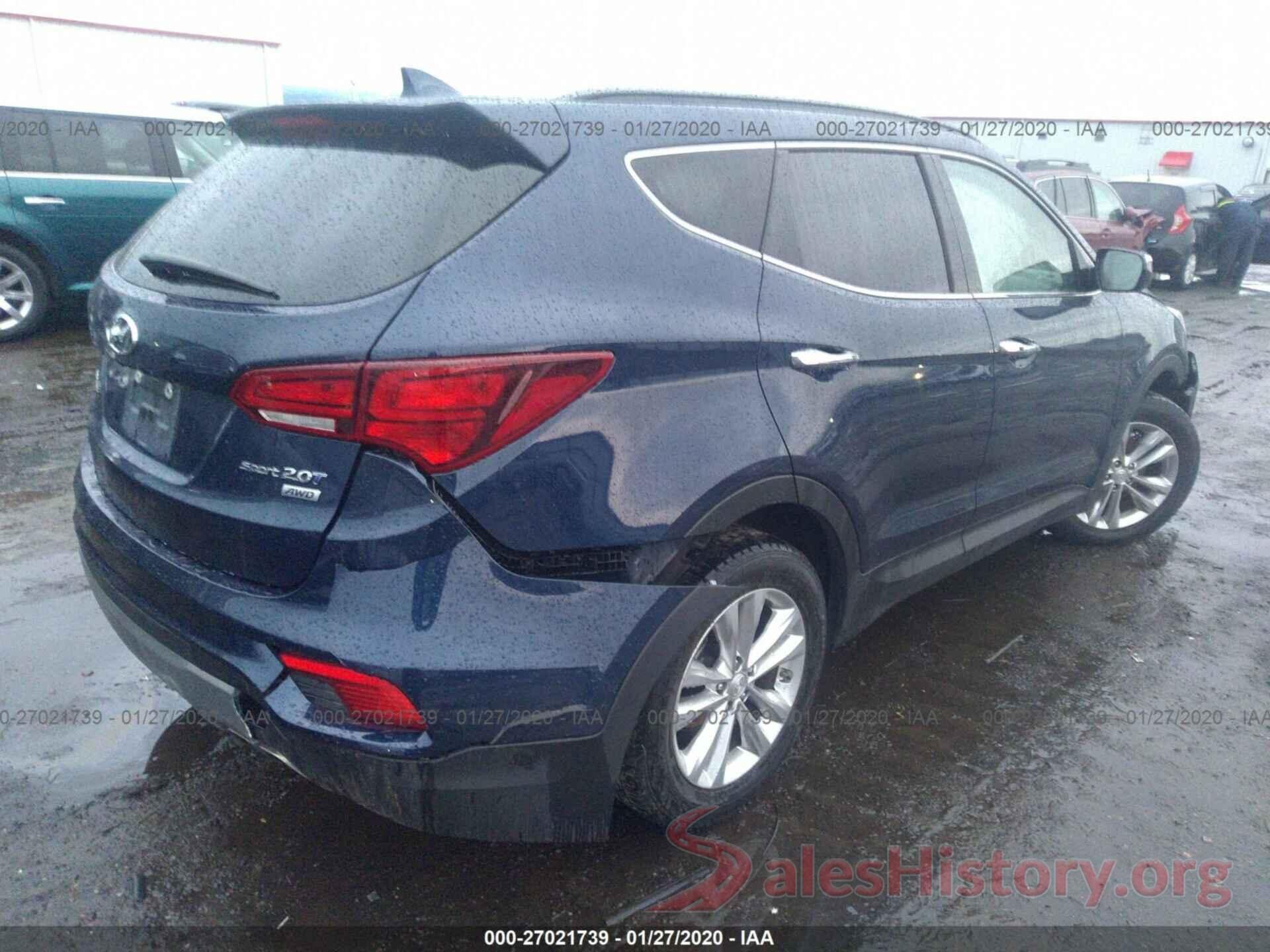 5XYZUDLA4JG565581 2018 HYUNDAI SANTA FE SPORT