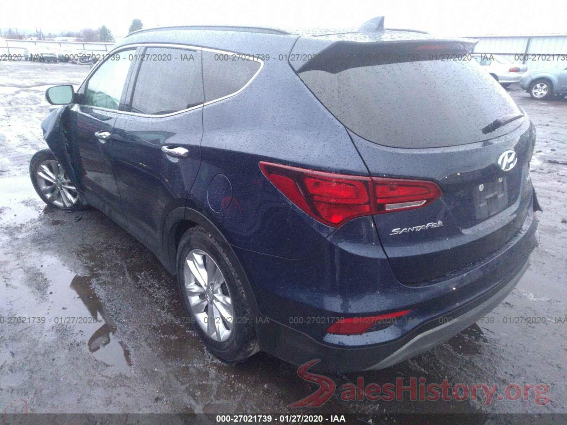 5XYZUDLA4JG565581 2018 HYUNDAI SANTA FE SPORT