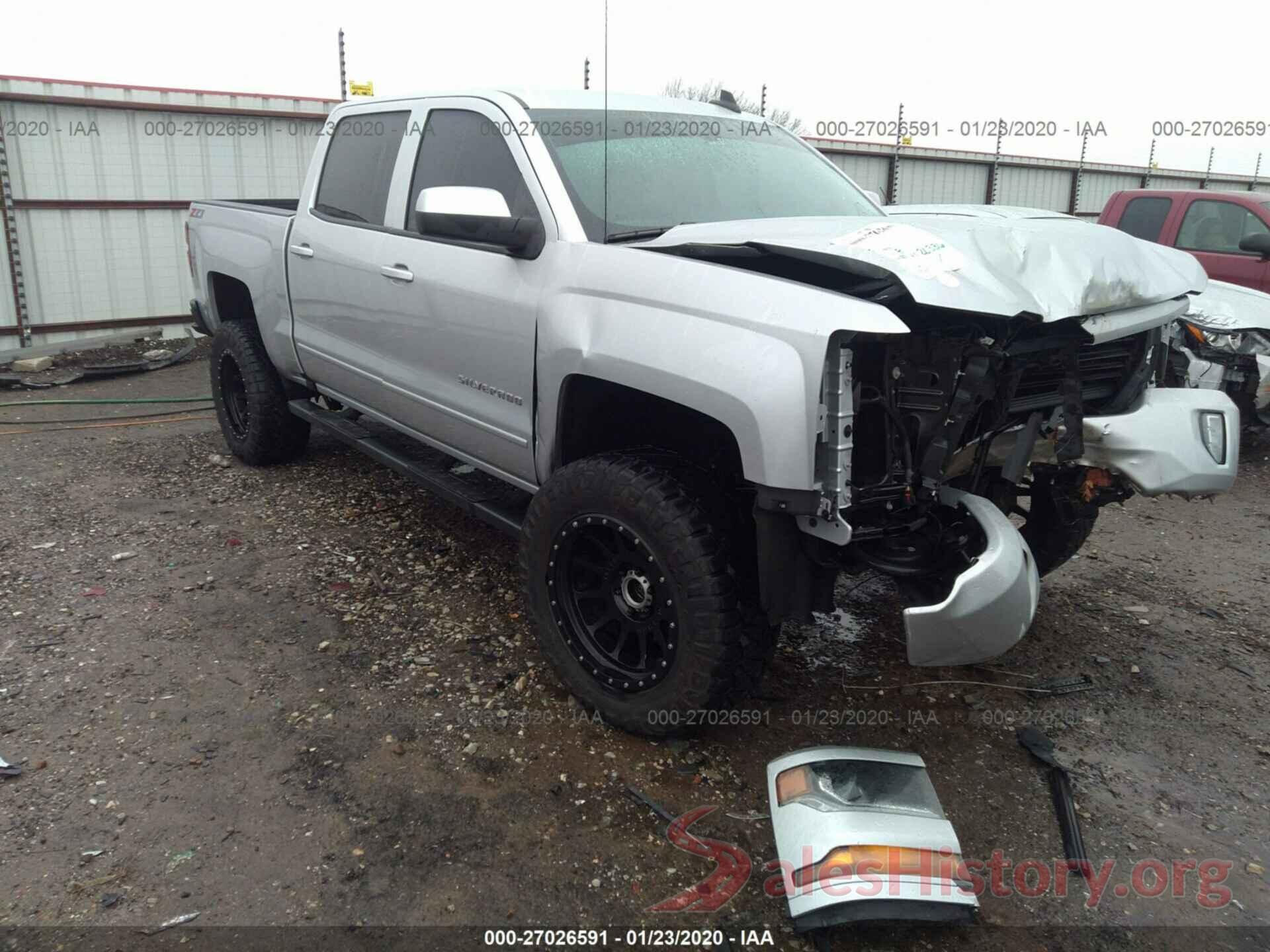 3GCUKRECXJG156997 2018 CHEVROLET SILVERADO