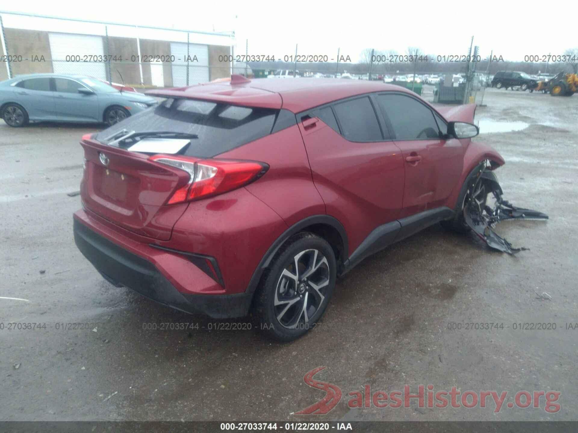 NMTKHMBX9JR016844 2018 TOYOTA C-HR