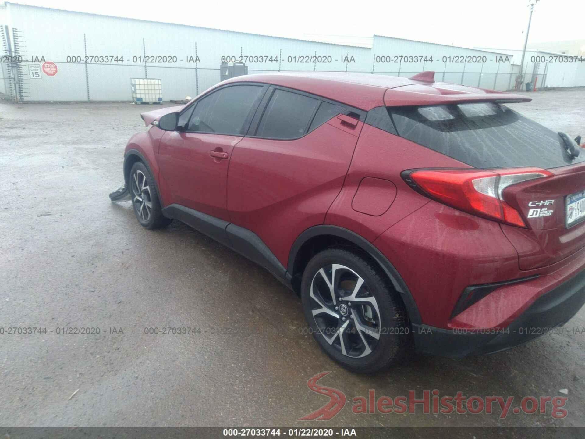 NMTKHMBX9JR016844 2018 TOYOTA C-HR