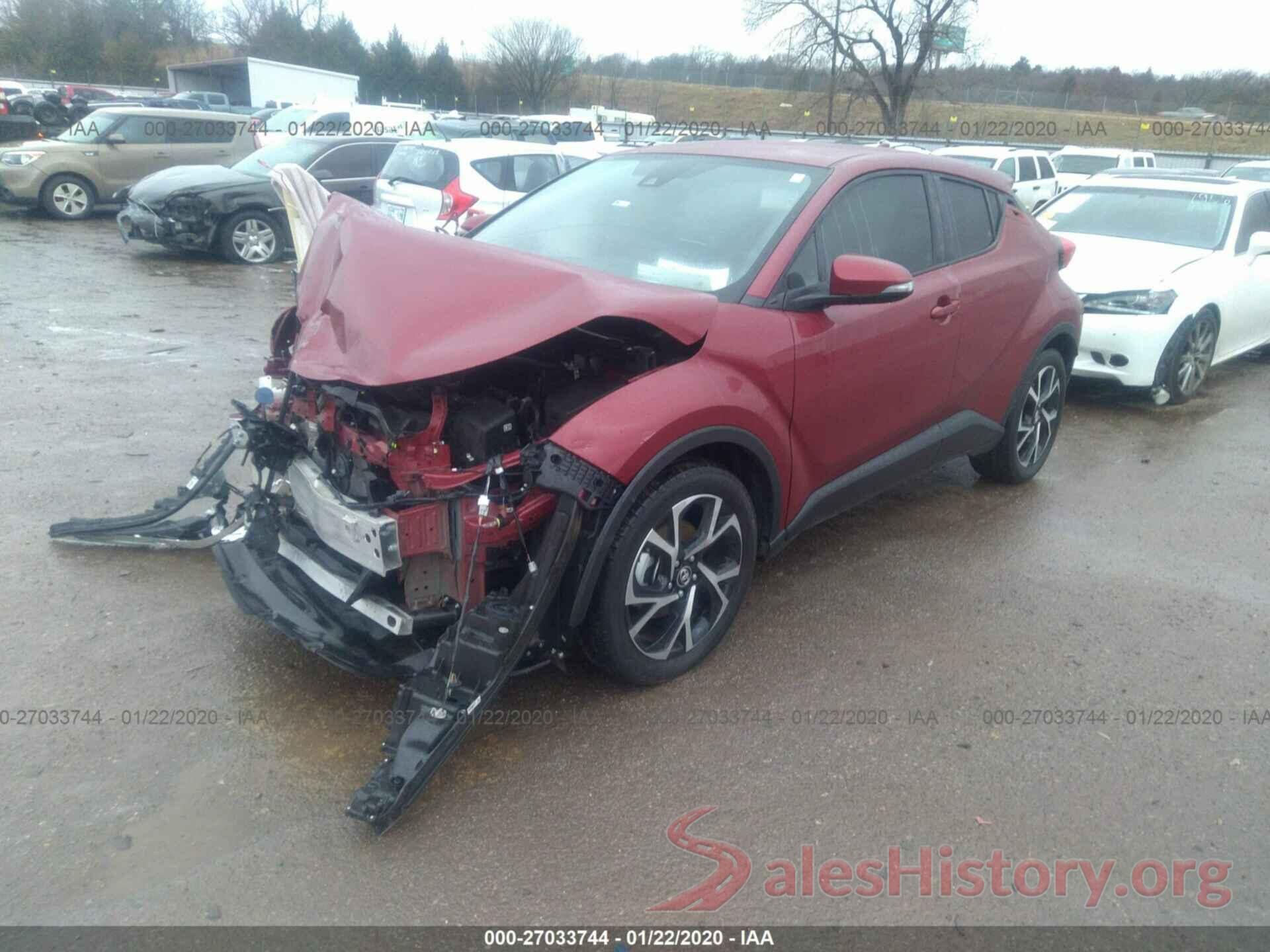 NMTKHMBX9JR016844 2018 TOYOTA C-HR