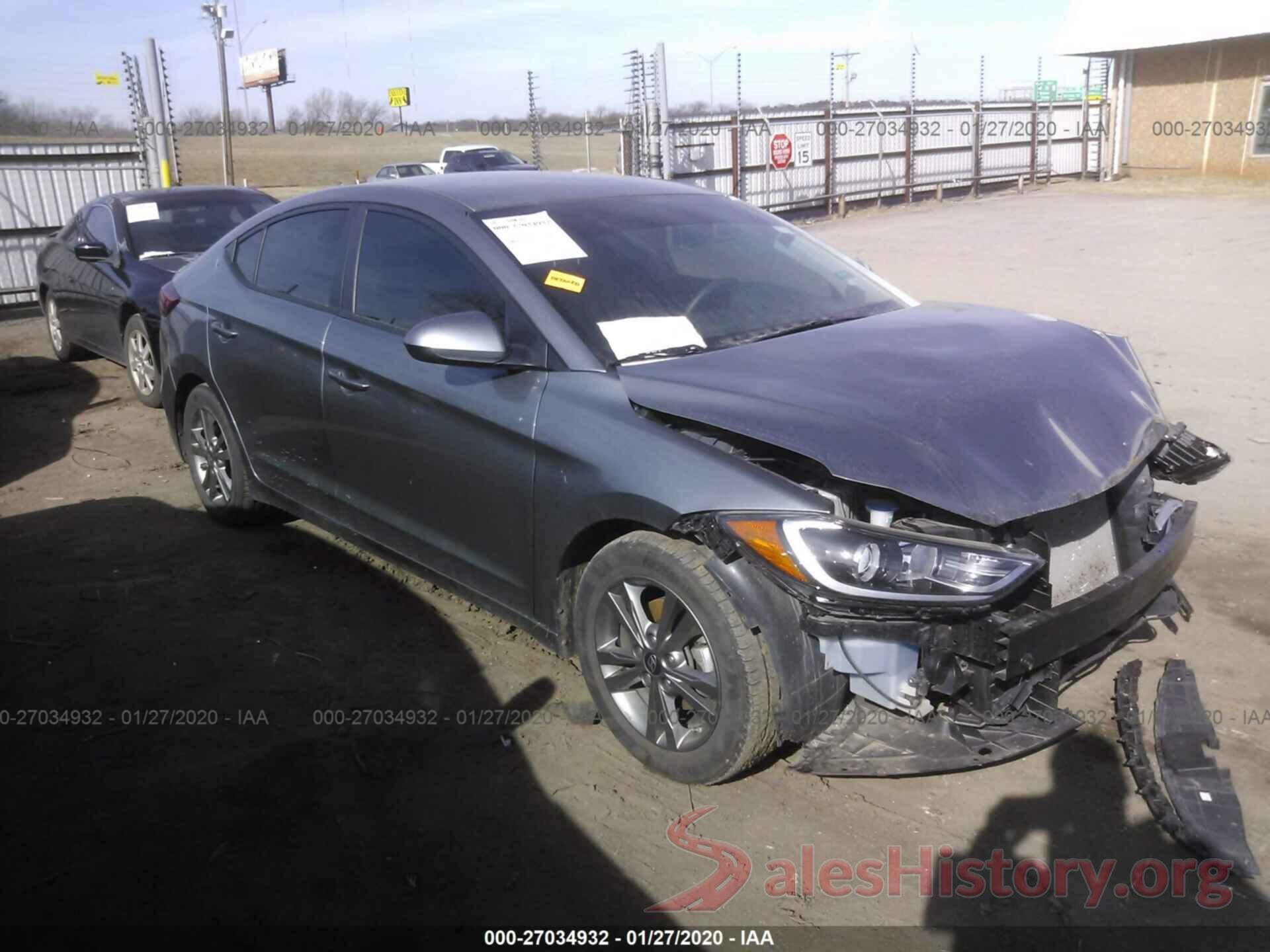 KMHD84LF4JU687782 2018 HYUNDAI ELANTRA