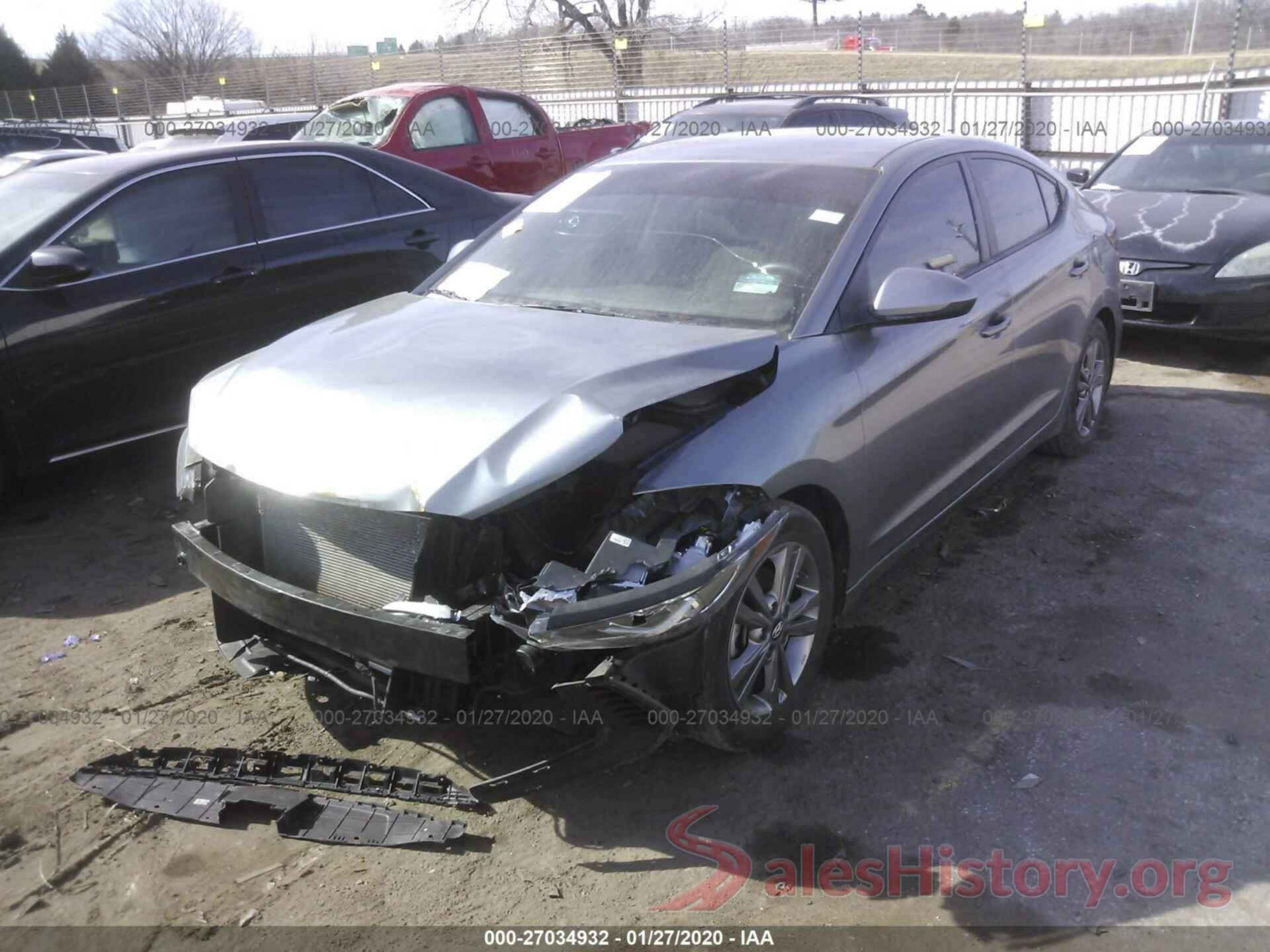 KMHD84LF4JU687782 2018 HYUNDAI ELANTRA