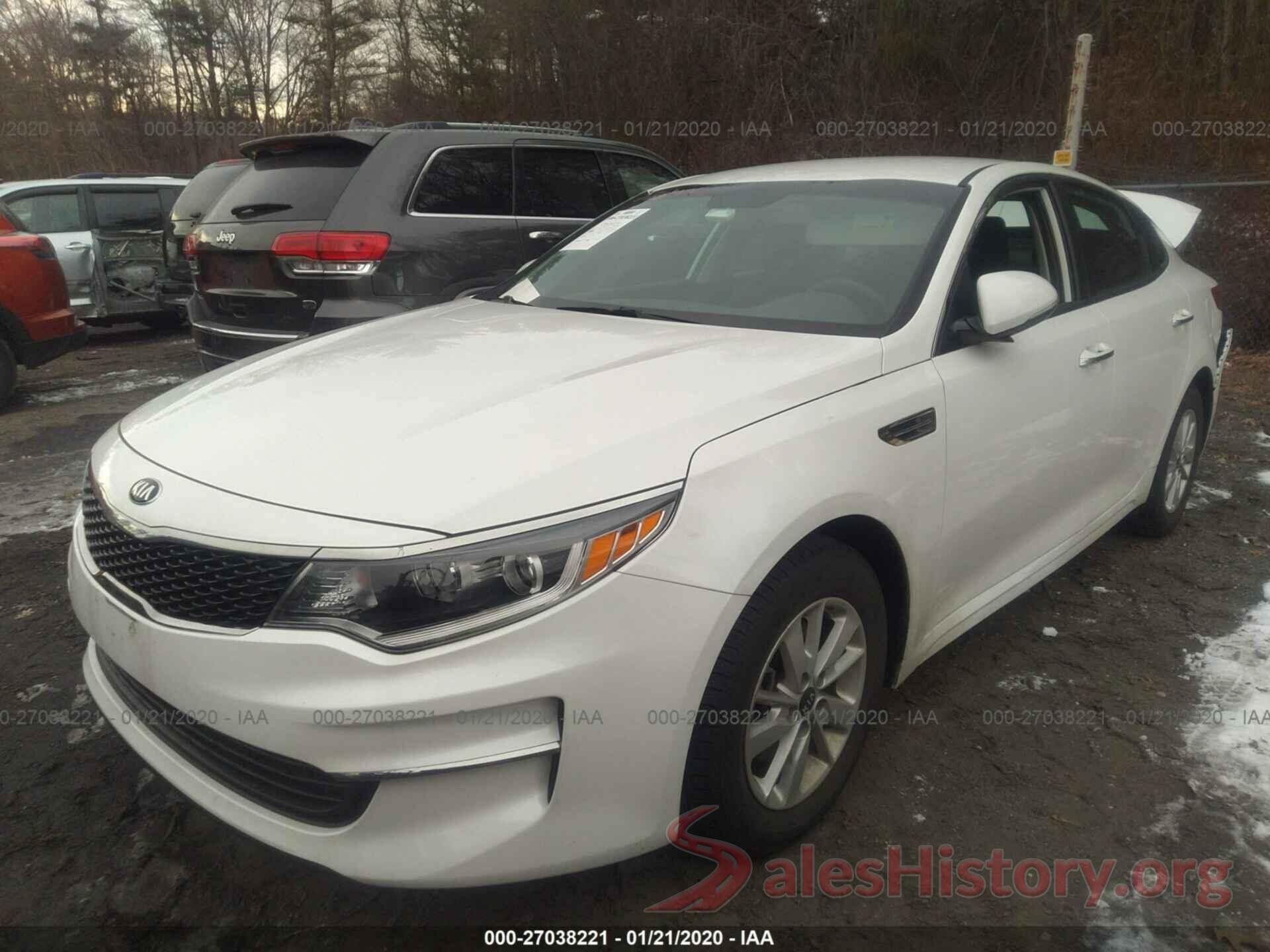 KNAGT4L37G5086050 2016 KIA OPTIMA