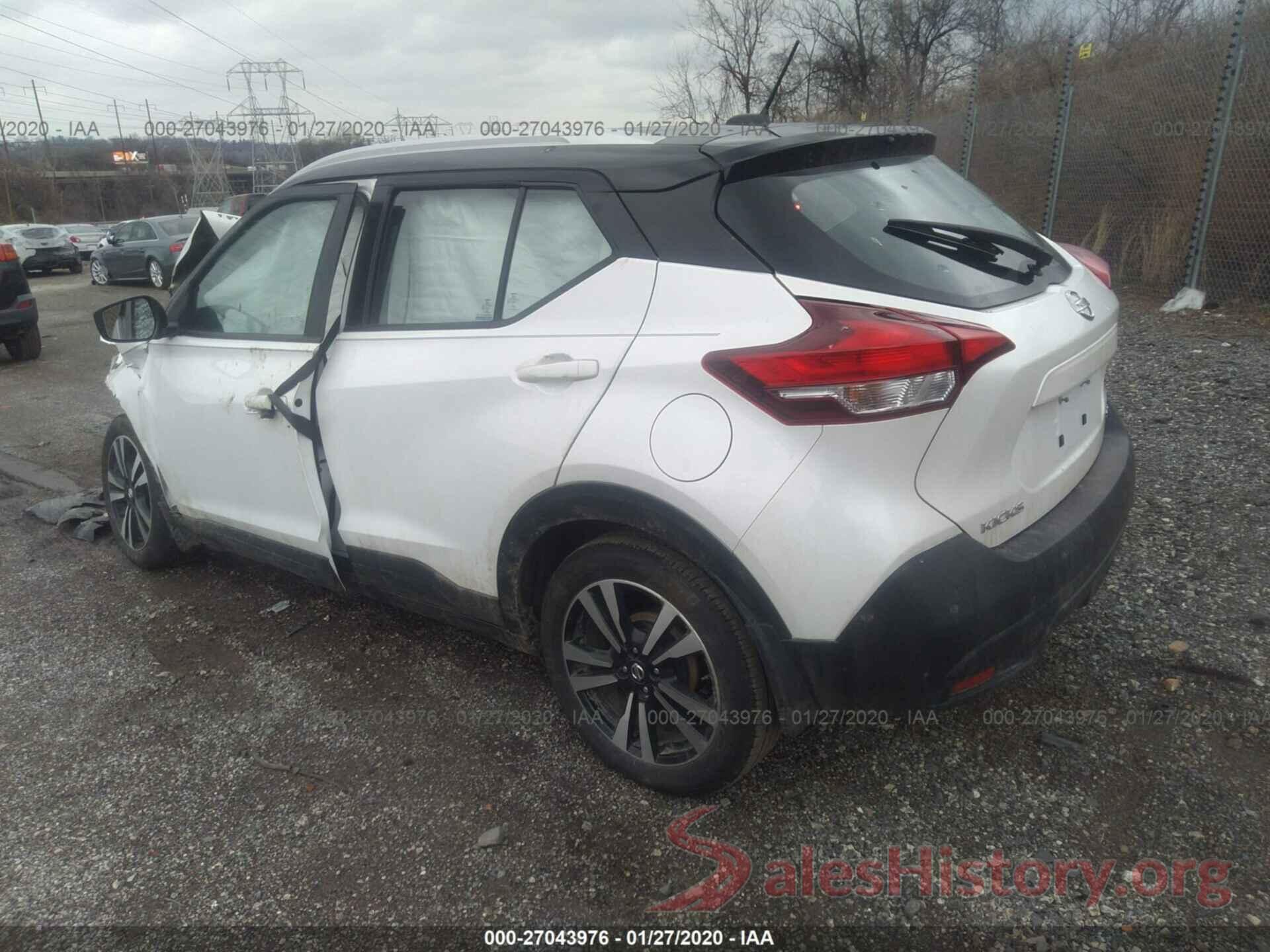 3N1CP5CU1JL527993 2018 NISSAN KICKS