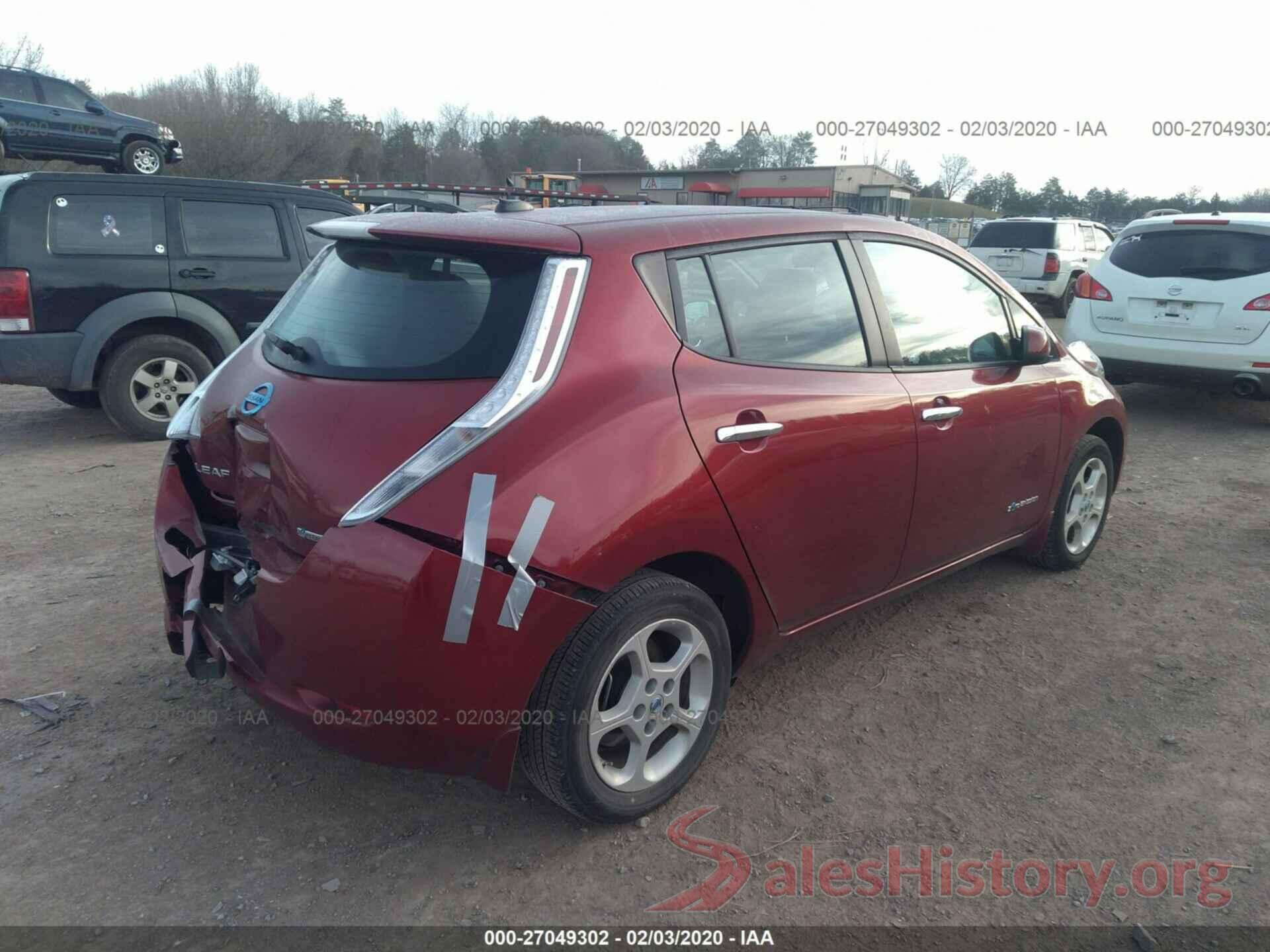 1N4AZ0CP9DC412351 2013 NISSAN LEAF