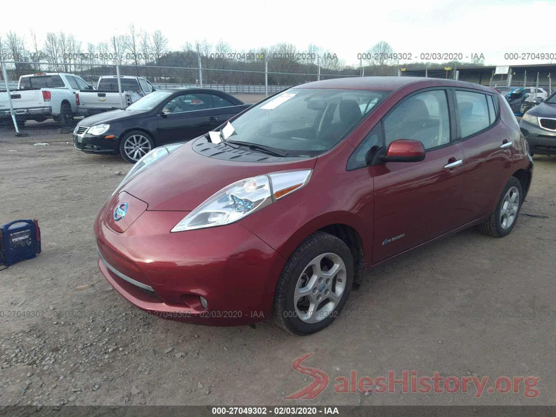 1N4AZ0CP9DC412351 2013 NISSAN LEAF