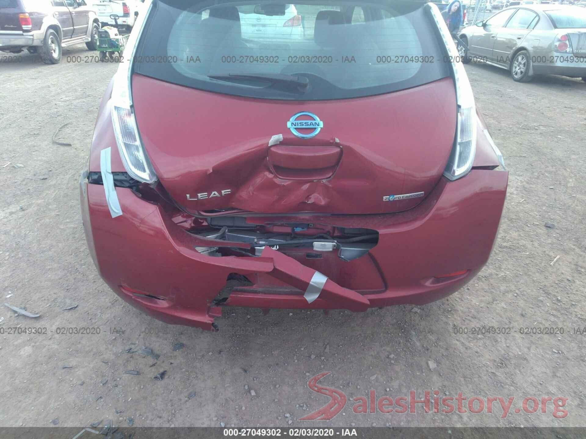 1N4AZ0CP9DC412351 2013 NISSAN LEAF