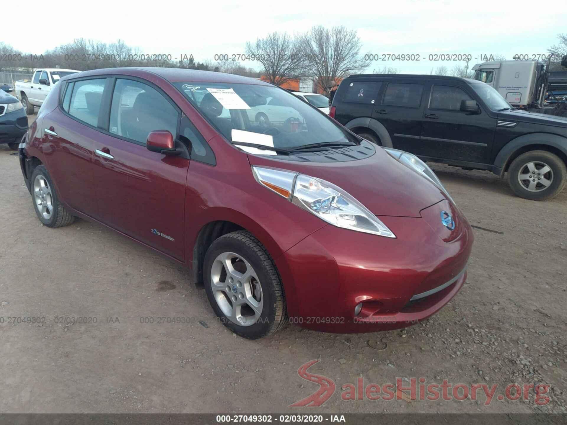 1N4AZ0CP9DC412351 2013 NISSAN LEAF