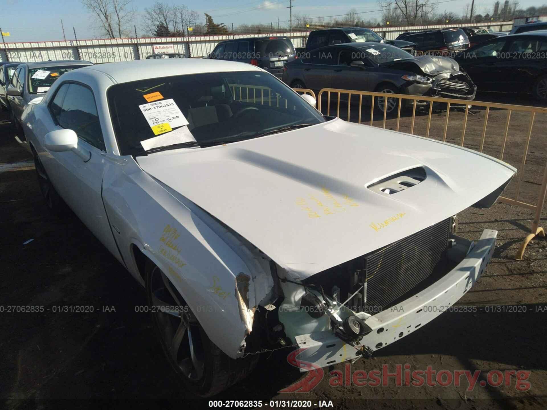 2C3CDZBT7KH513309 2019 DODGE CHALLENGER