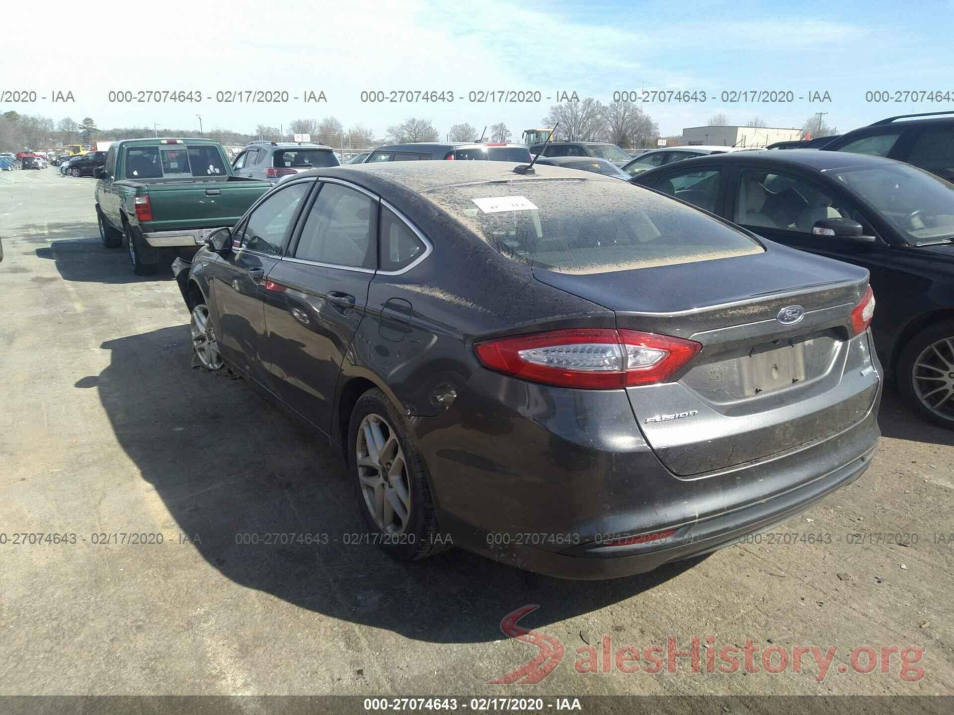 3FA6P0HD1GR393584 2016 FORD FUSION