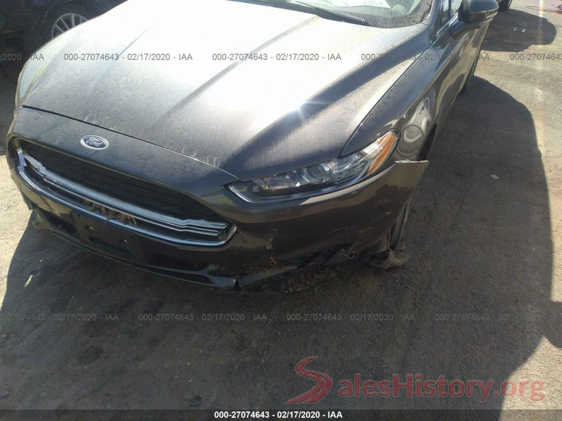 3FA6P0HD1GR393584 2016 FORD FUSION