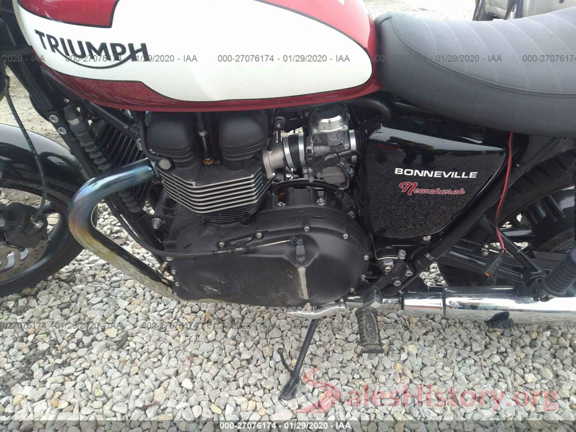 SMT900K16FT699236 2015 TRIUMPH MOTORCYCLE BONNEVILLE