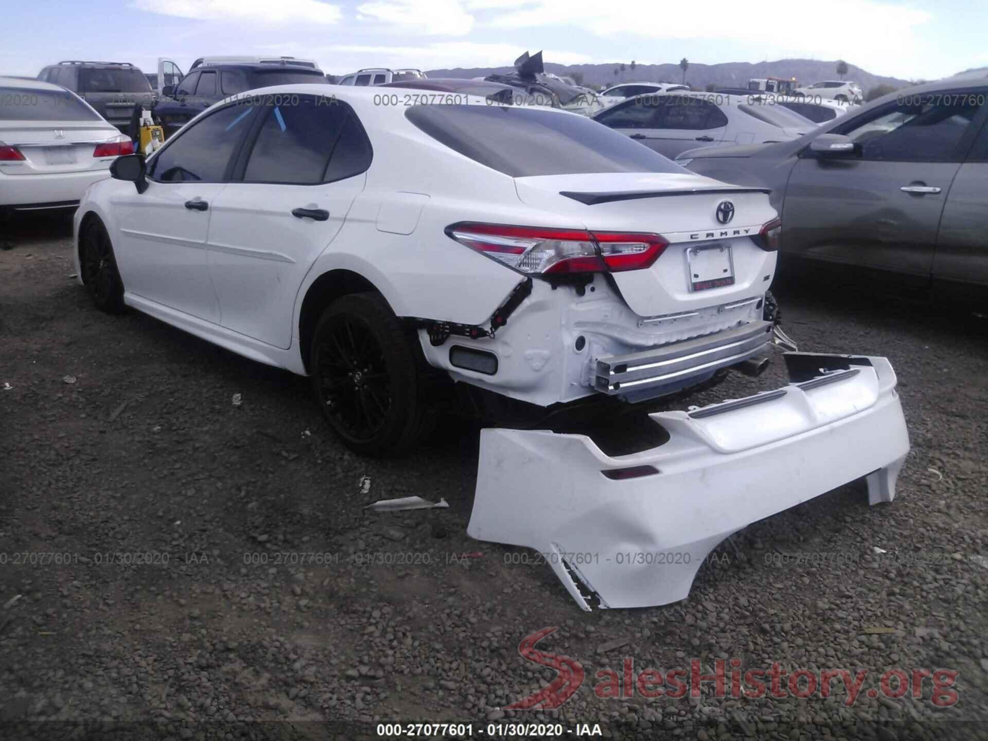 4T1G11AK0LU303998 2020 TOYOTA CAMRY