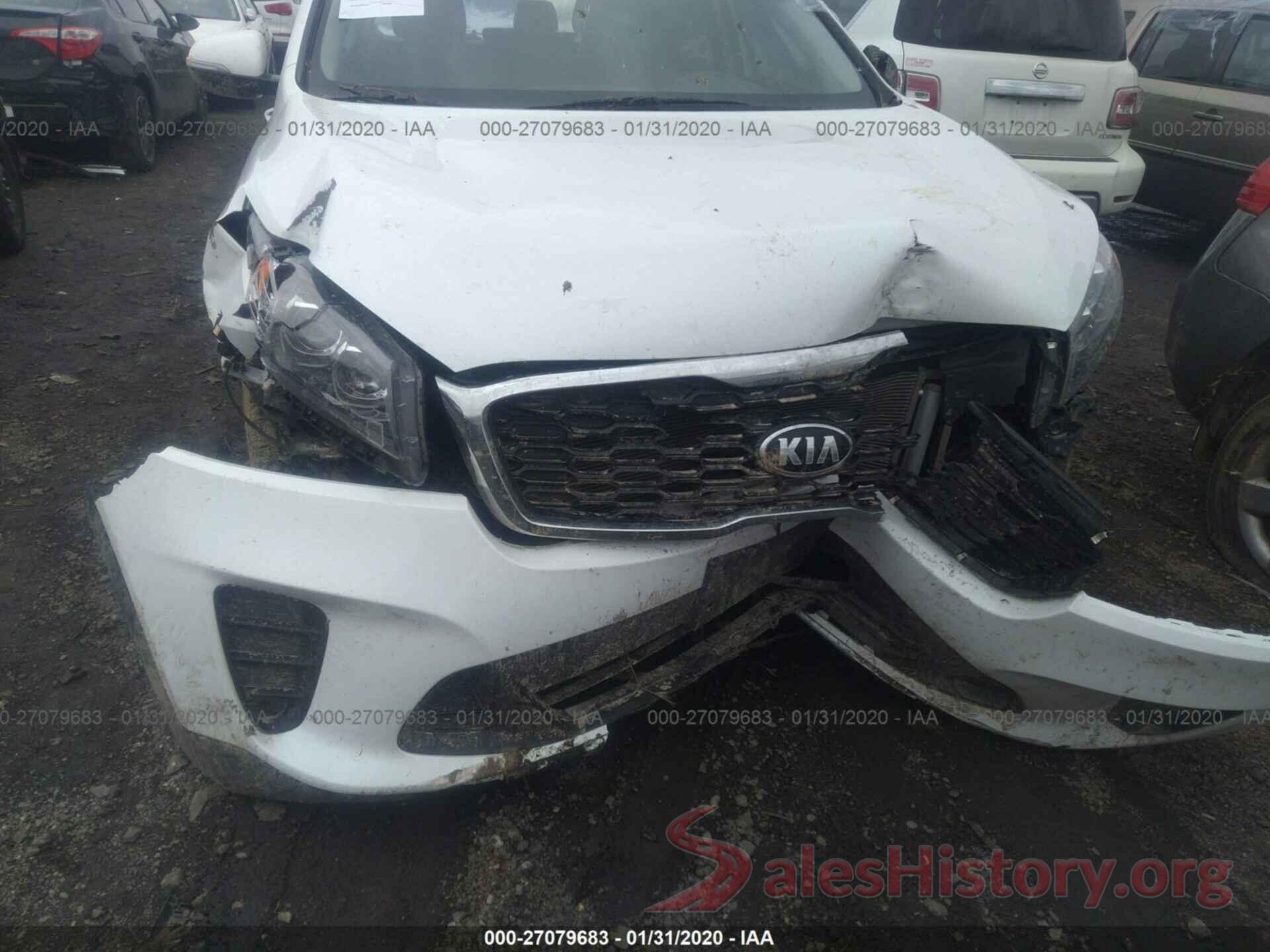 5XYPG4A56KG440913 2019 KIA SORENTO