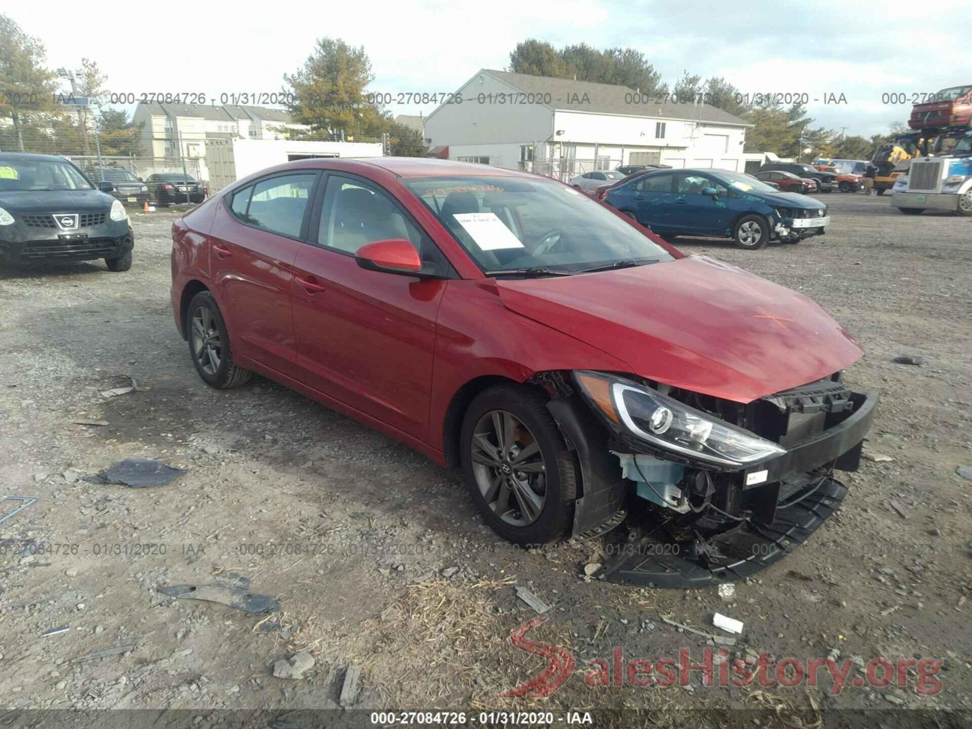 5NPD84LF1JH233388 2018 HYUNDAI ELANTRA