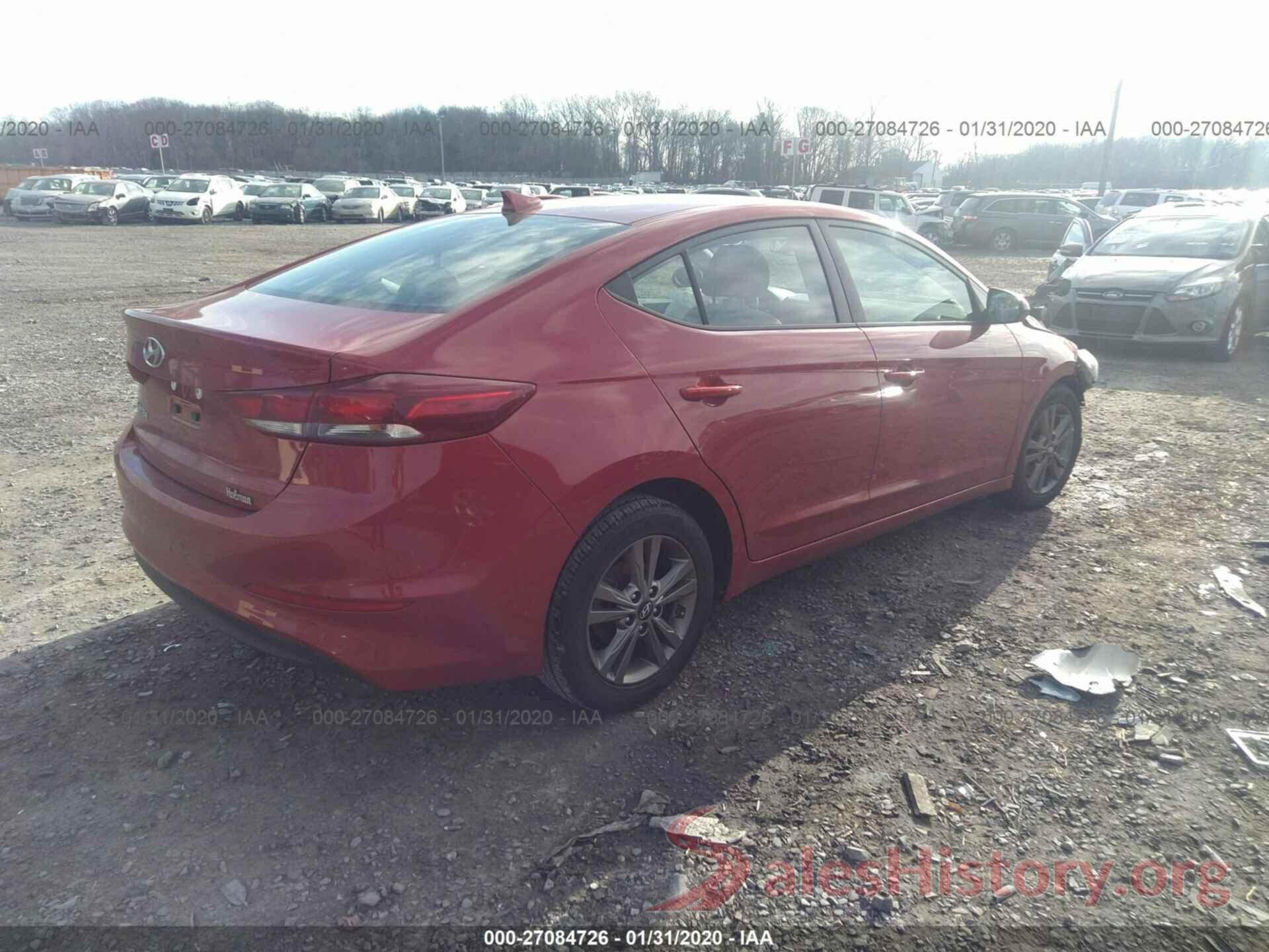 5NPD84LF1JH233388 2018 HYUNDAI ELANTRA