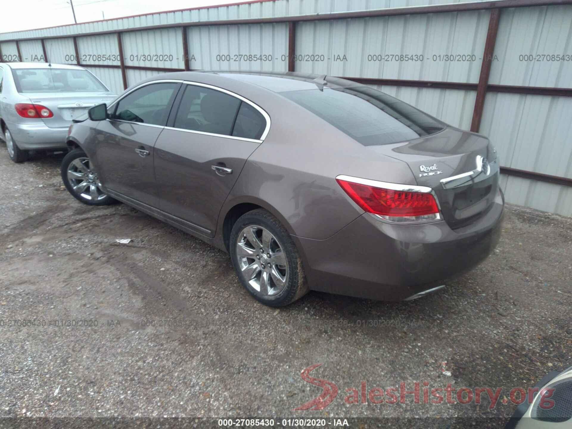 5YFBURHE3JP837852 2011 BUICK LACROSSE