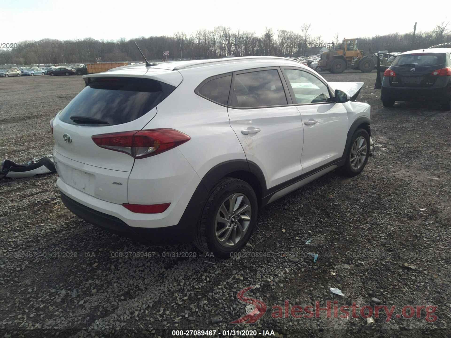 KM8J3CA4XHU539210 2017 HYUNDAI TUCSON