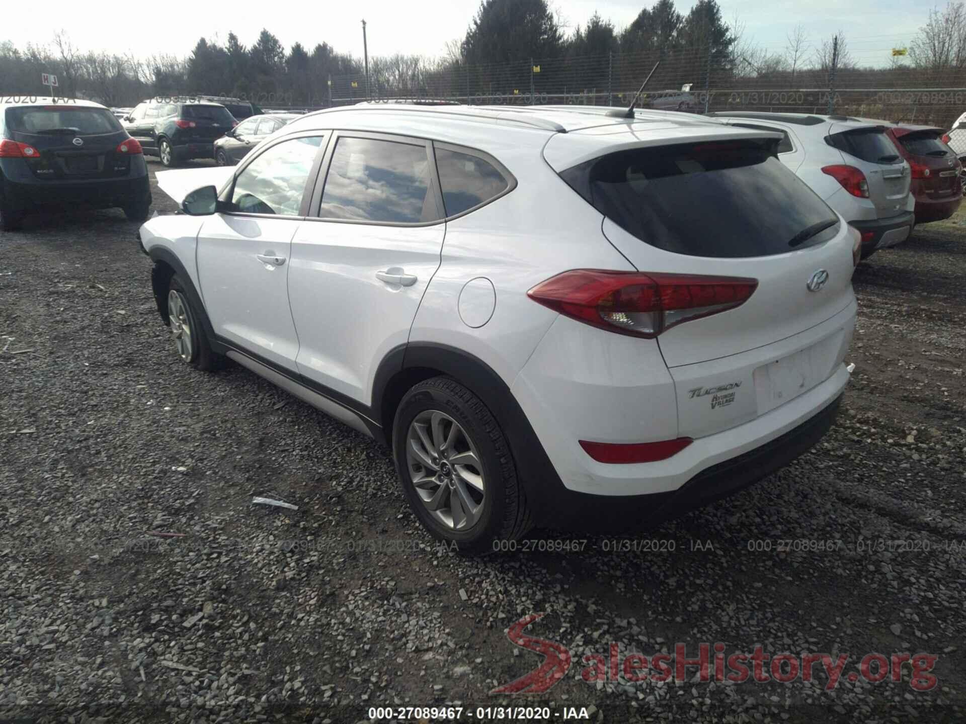 KM8J3CA4XHU539210 2017 HYUNDAI TUCSON