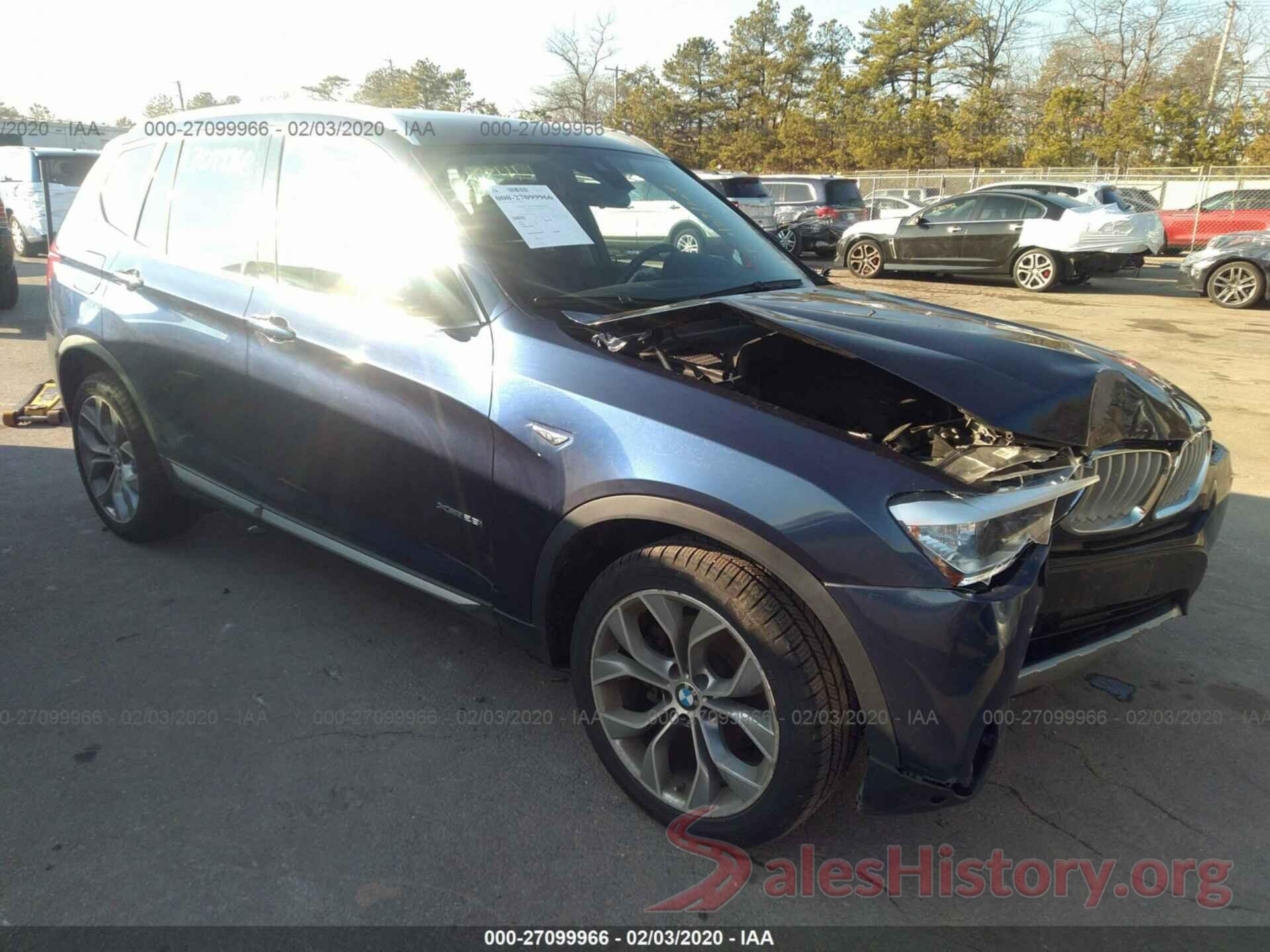 5UXWX9C5XG0D82860 2016 BMW X3