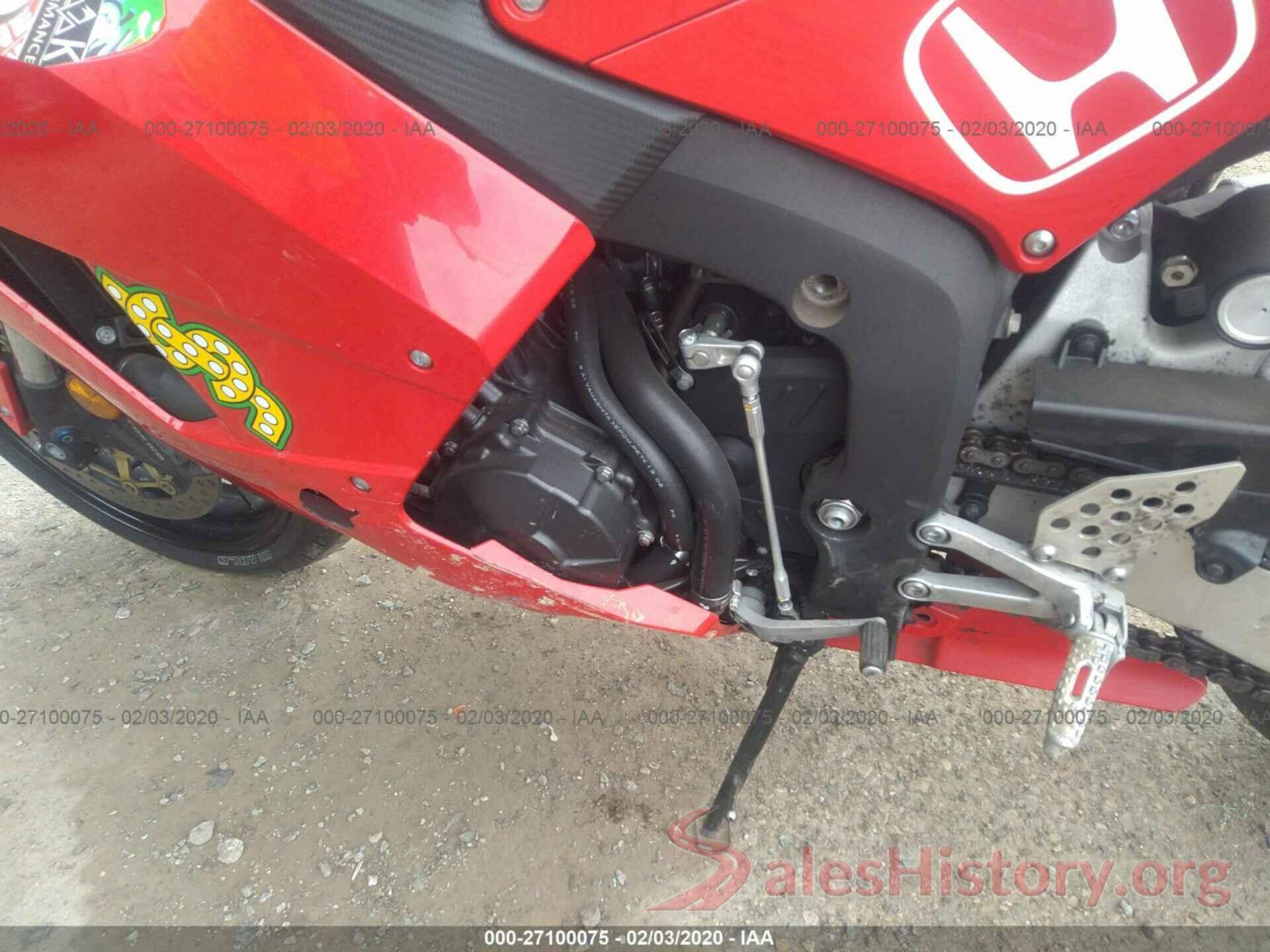 JH2PC4014EK700032 2014 HONDA CBR600