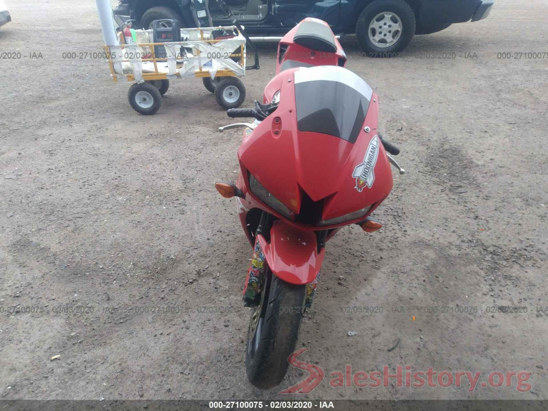 JH2PC4014EK700032 2014 HONDA CBR600