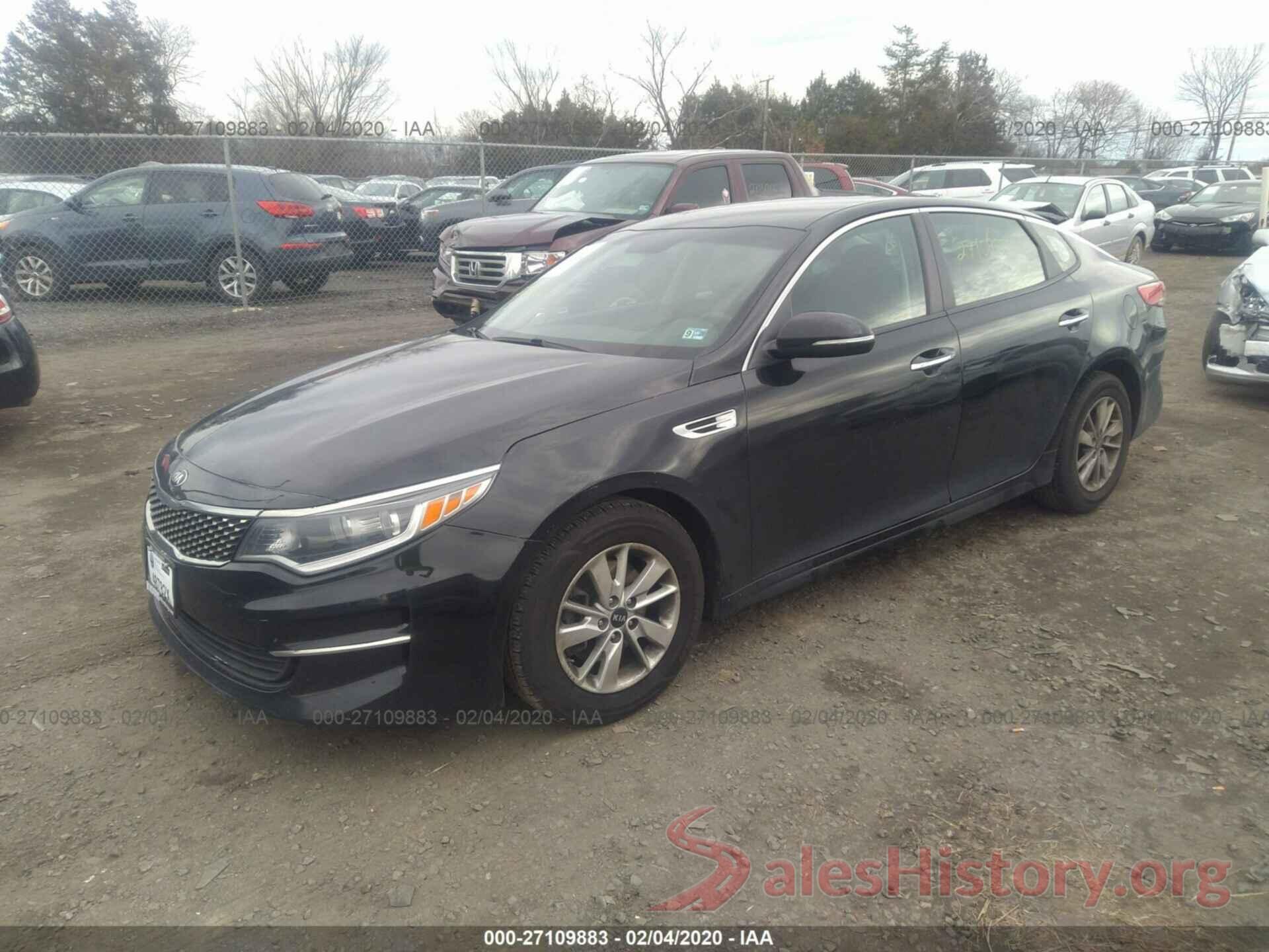 5XXGT4L38GG029029 2016 KIA OPTIMA