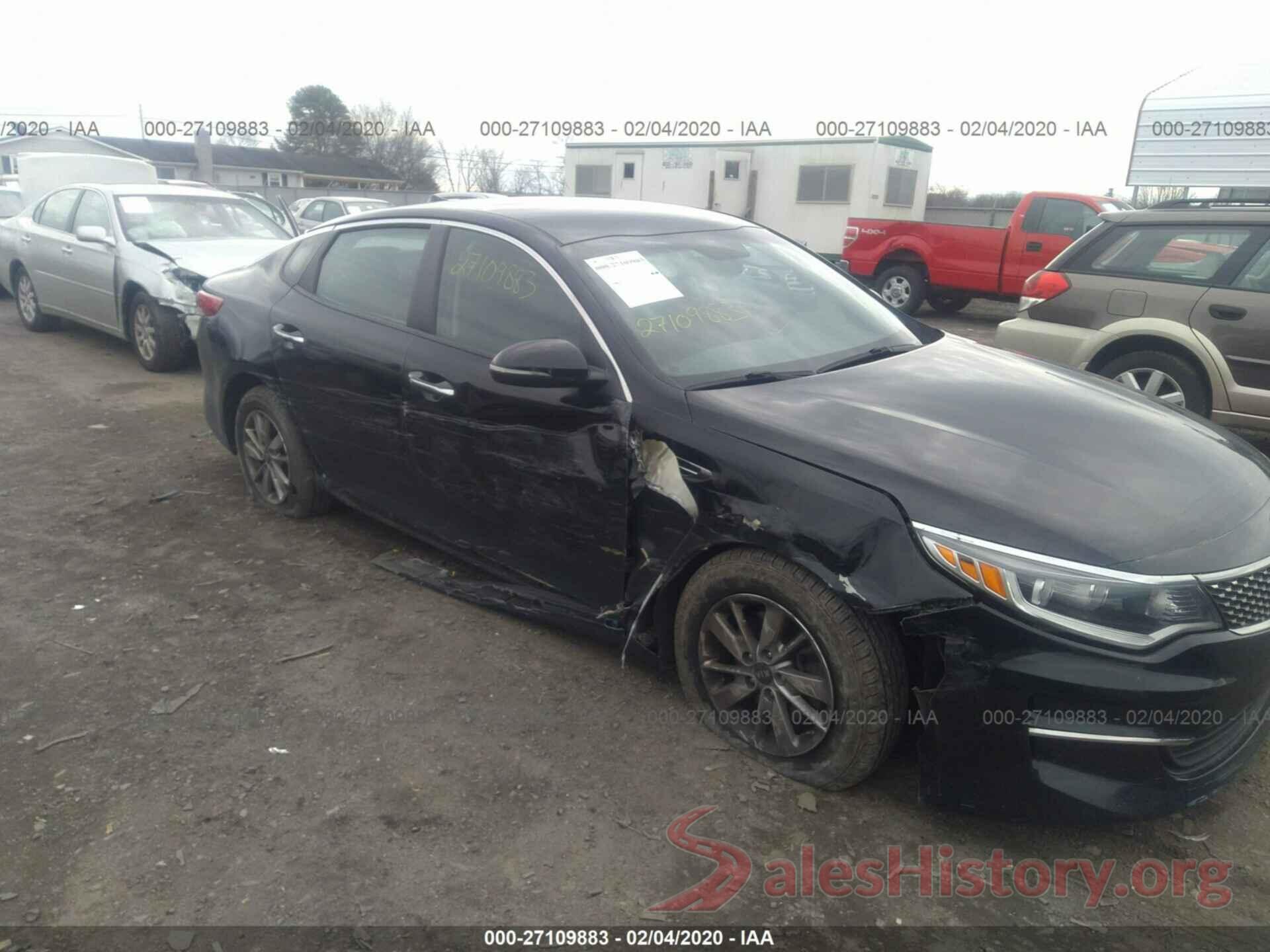 5XXGT4L38GG029029 2016 KIA OPTIMA