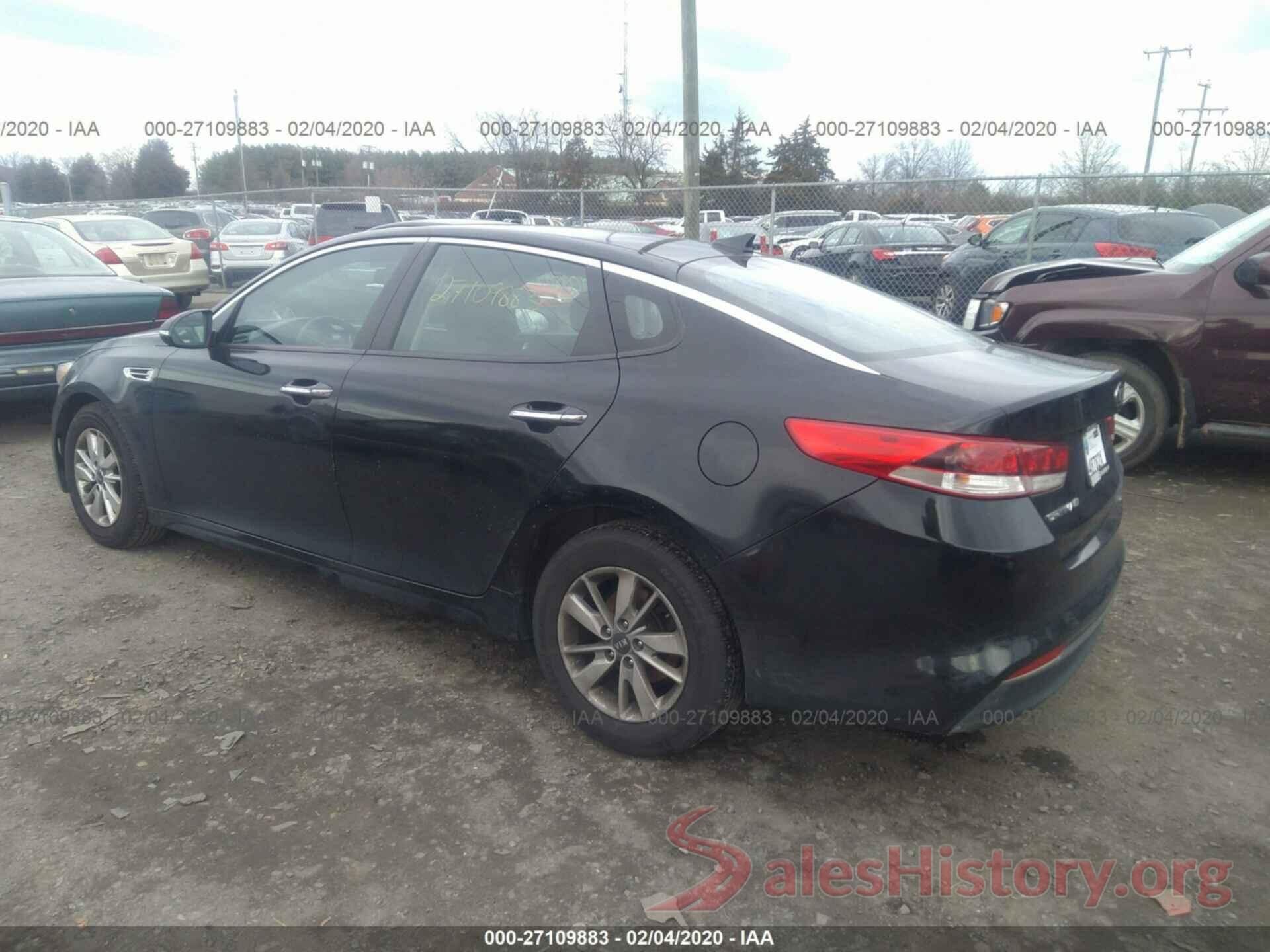 5XXGT4L38GG029029 2016 KIA OPTIMA