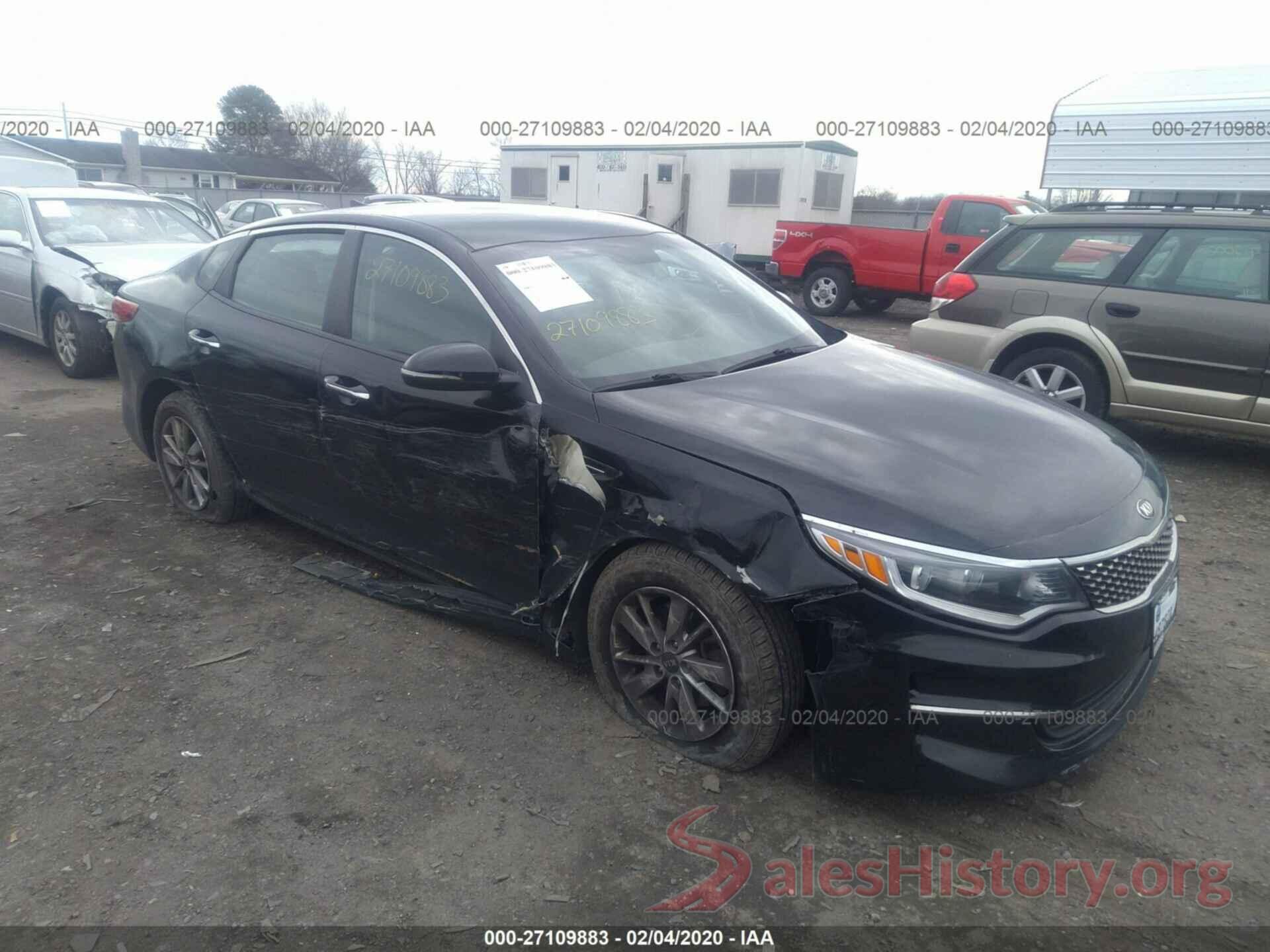 5XXGT4L38GG029029 2016 KIA OPTIMA