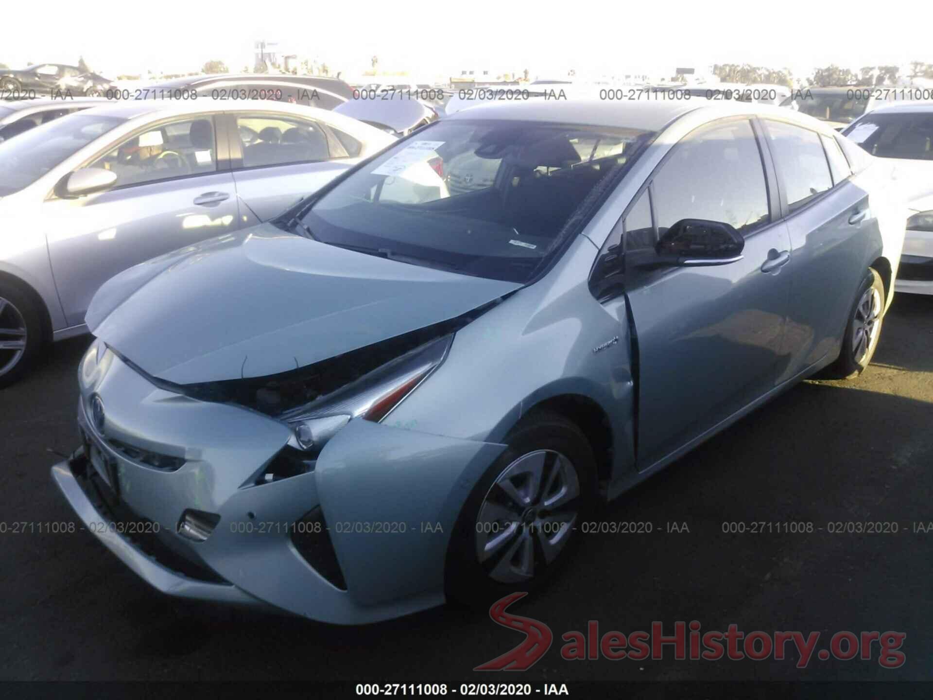 JTDKARFU8J3055753 2018 TOYOTA PRIUS