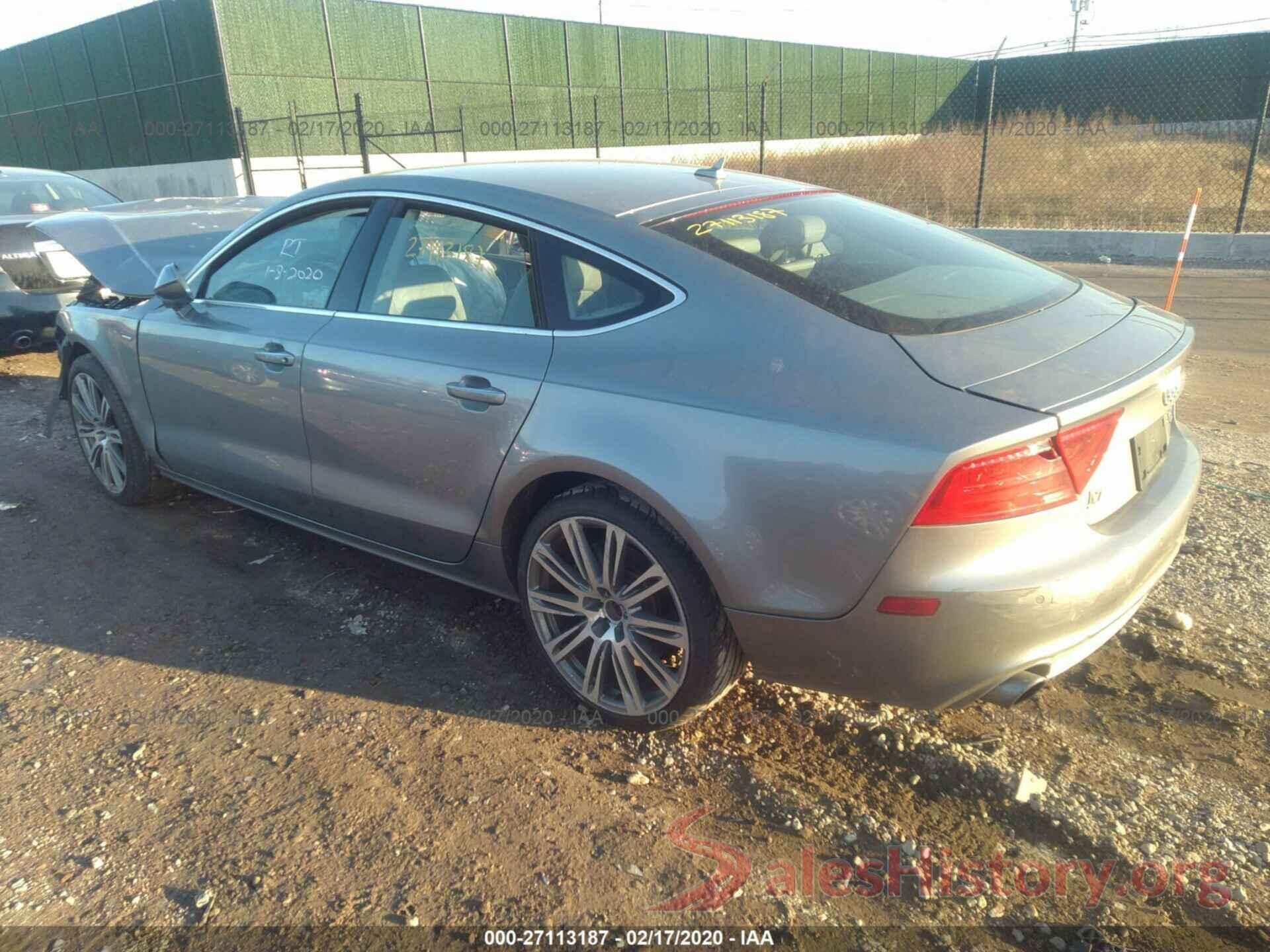 WAUWGAFC4EN002404 2014 AUDI A7