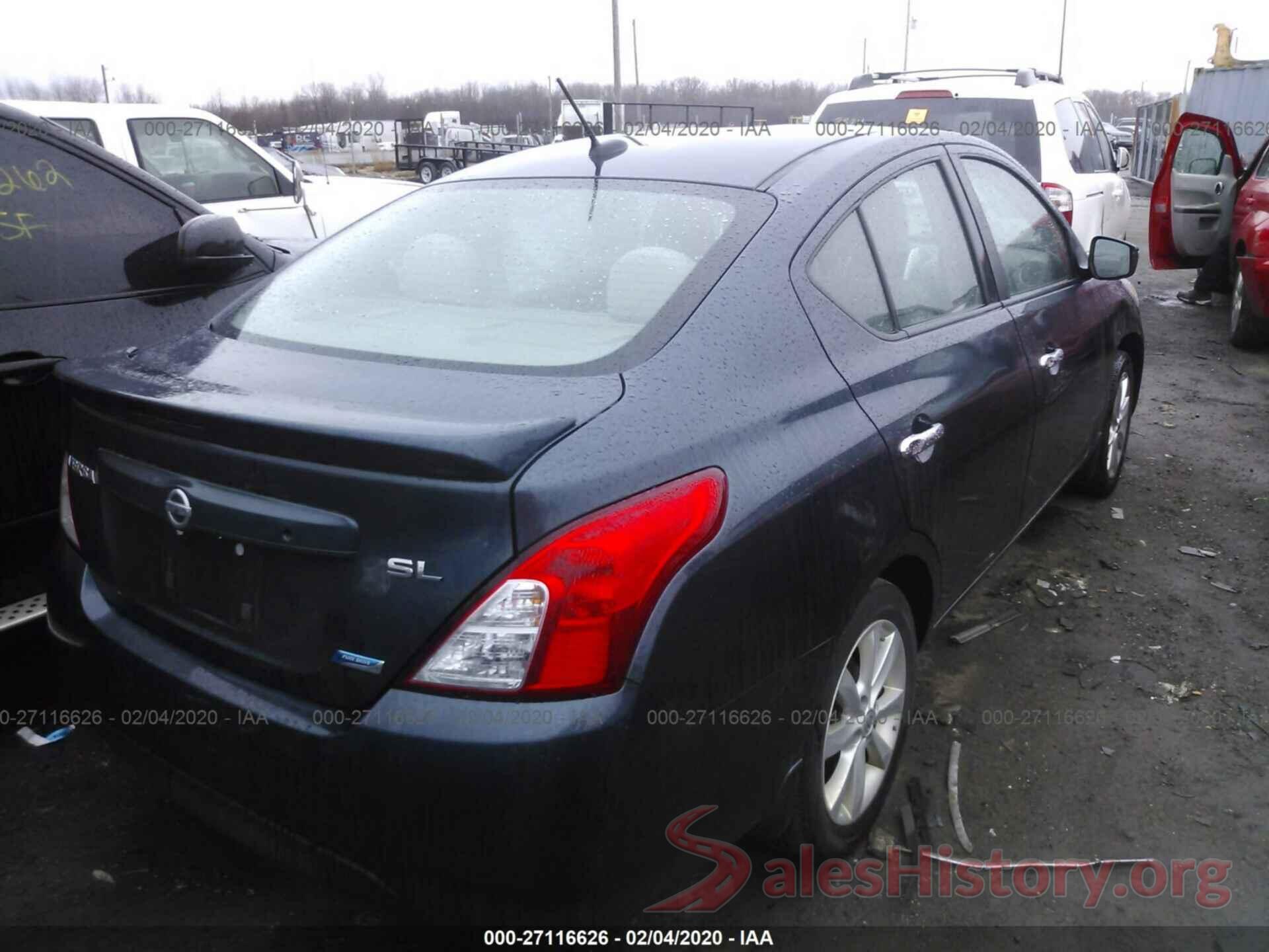 3N1CN7AP1FL934587 2015 NISSAN VERSA