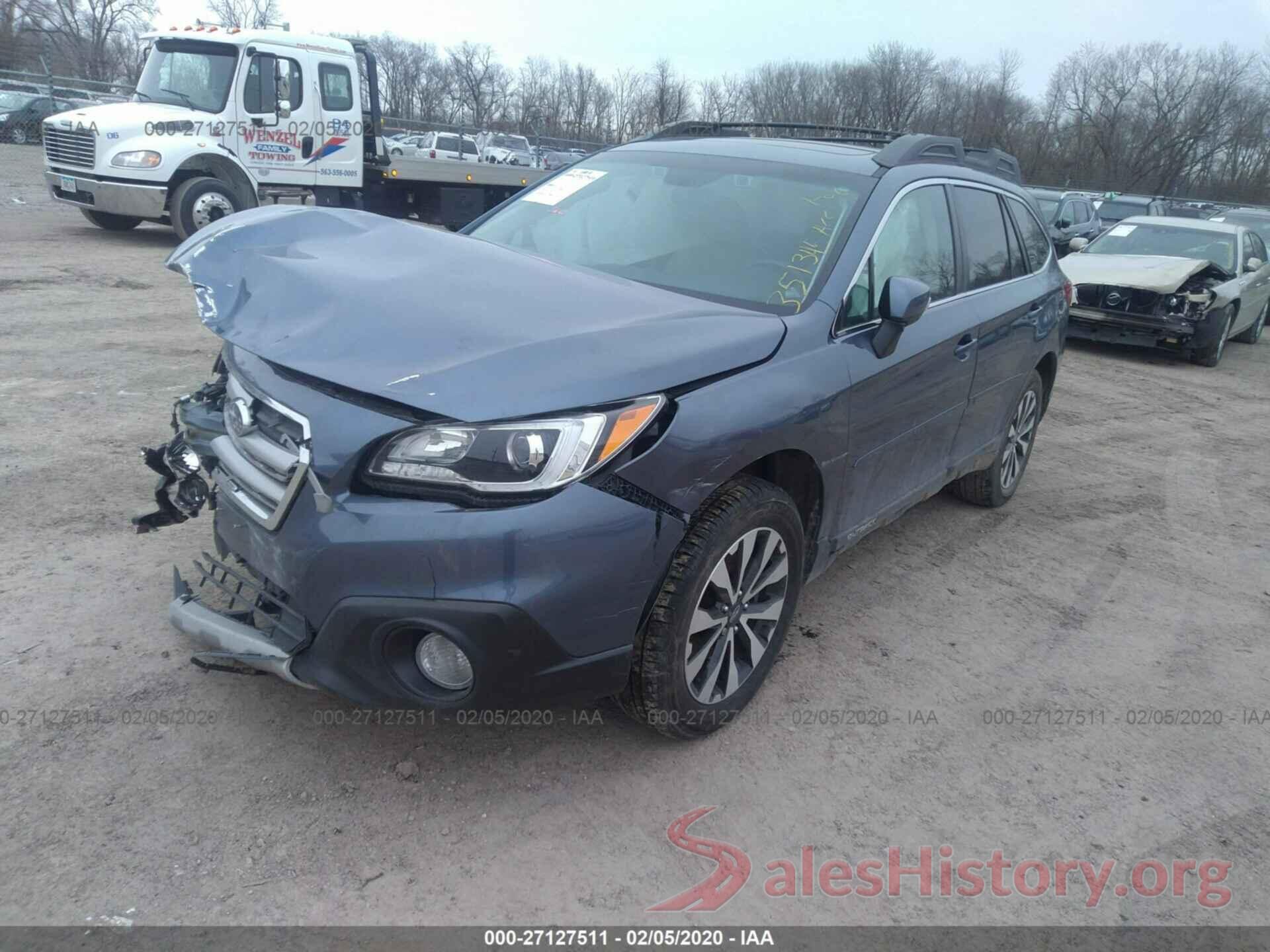 4S4BSBNC3G3351345 2016 SUBARU OUTBACK