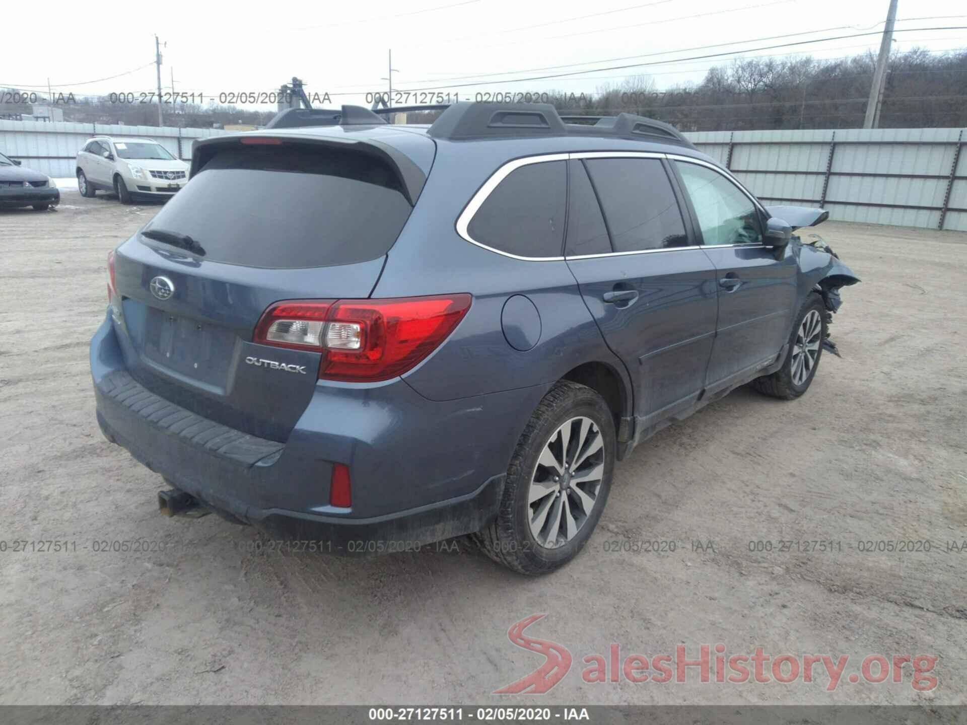 4S4BSBNC3G3351345 2016 SUBARU OUTBACK