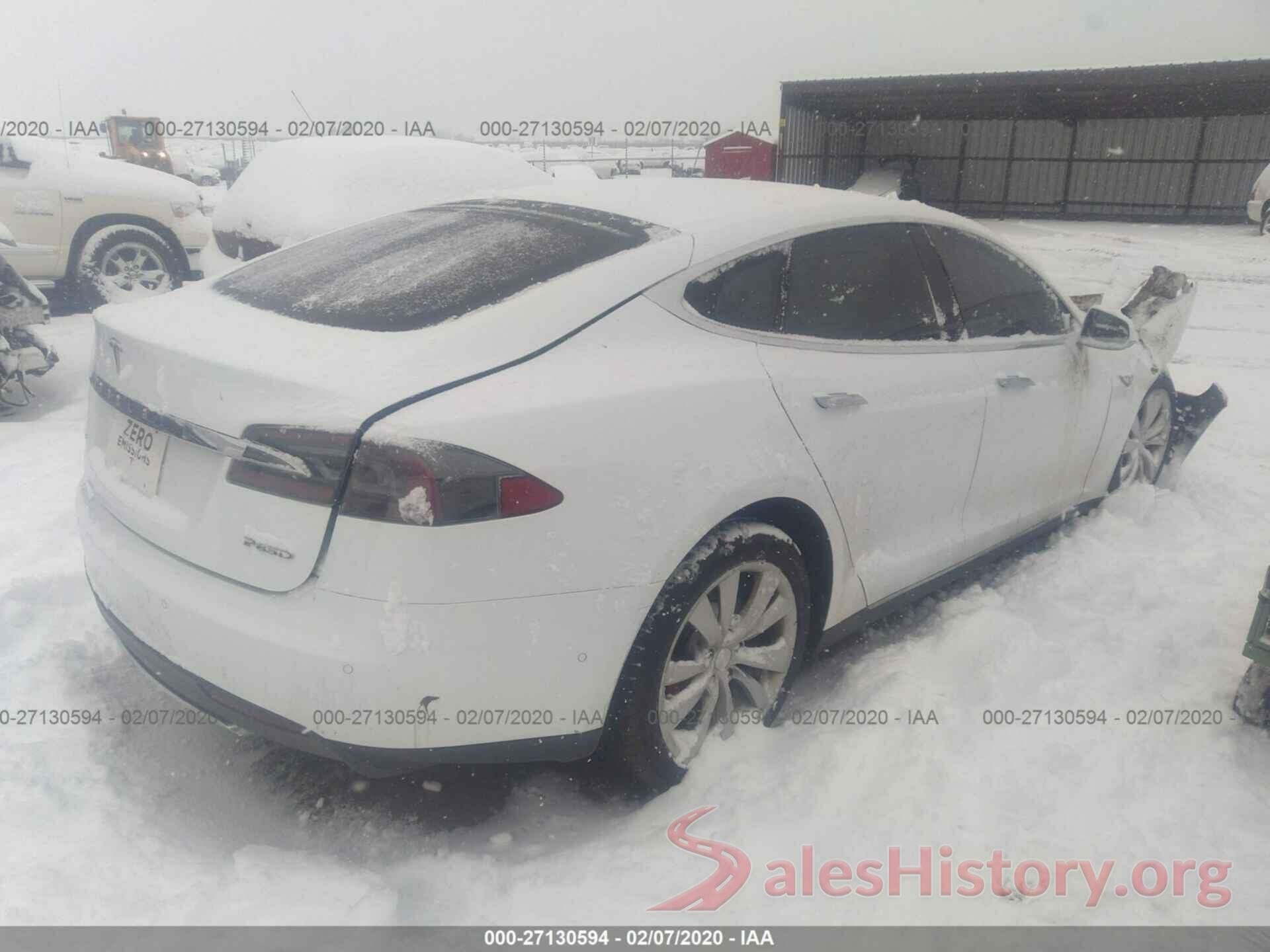 5YJSA1H25EFP64839 2014 TESLA MODEL S