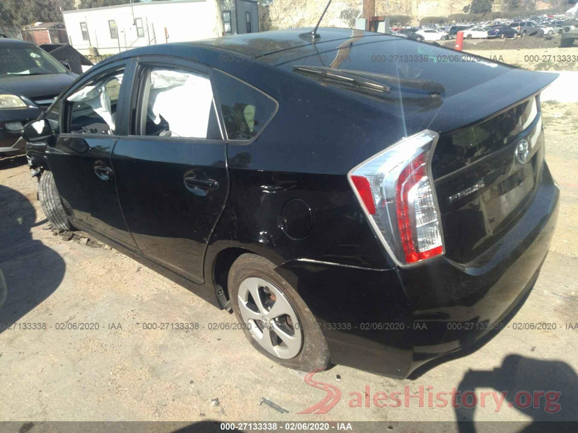 JTDKN3DU6F1938001 2015 TOYOTA PRIUS