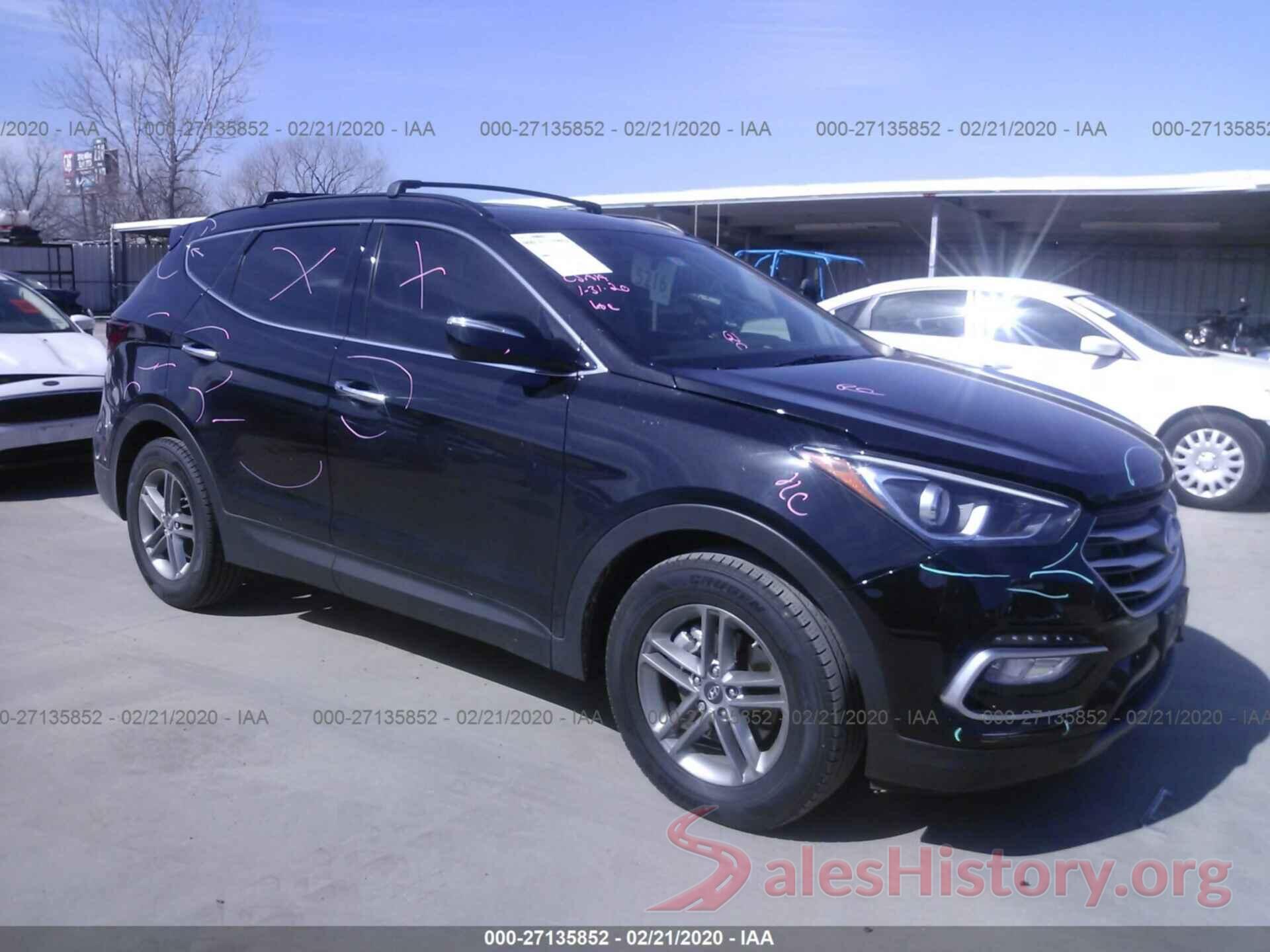 5NMZU3LB7JH105890 2018 HYUNDAI SANTA FE SPORT