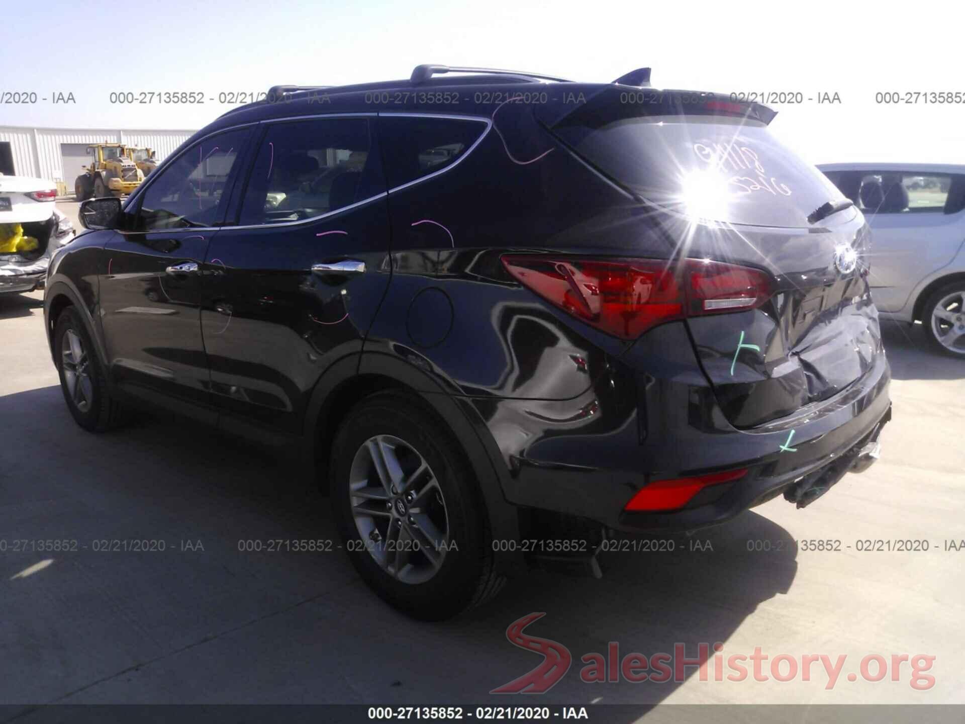 5NMZU3LB7JH105890 2018 HYUNDAI SANTA FE SPORT