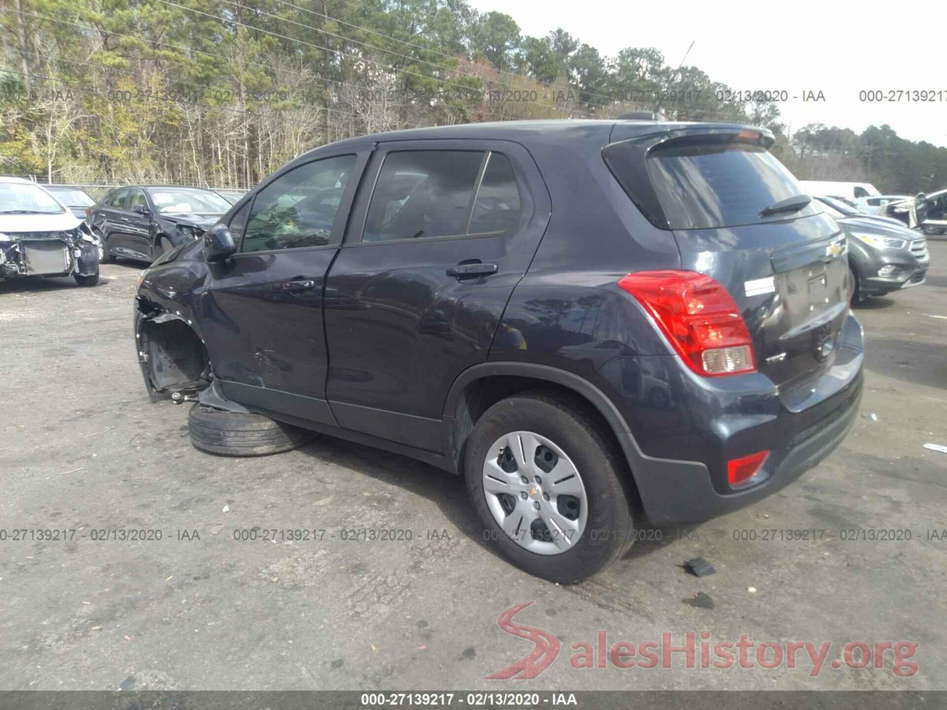 3GNCJKSB8JL343462 2018 CHEVROLET TRAX