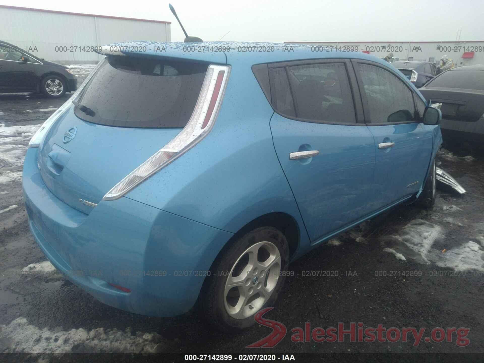 1N4AZ0CP6DC411951 2013 NISSAN LEAF