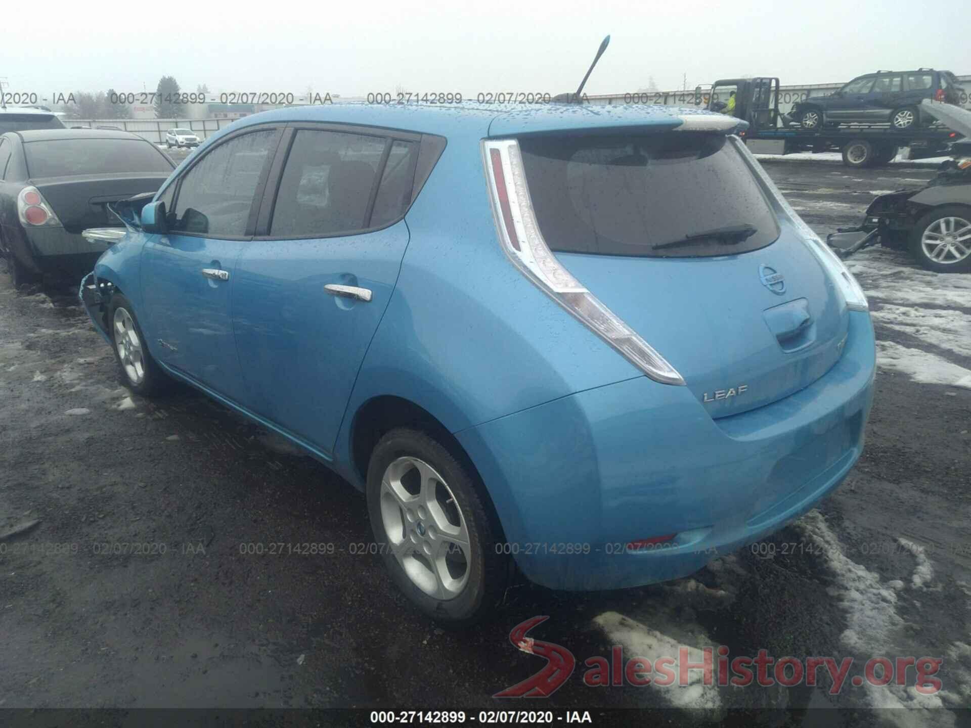 1N4AZ0CP6DC411951 2013 NISSAN LEAF