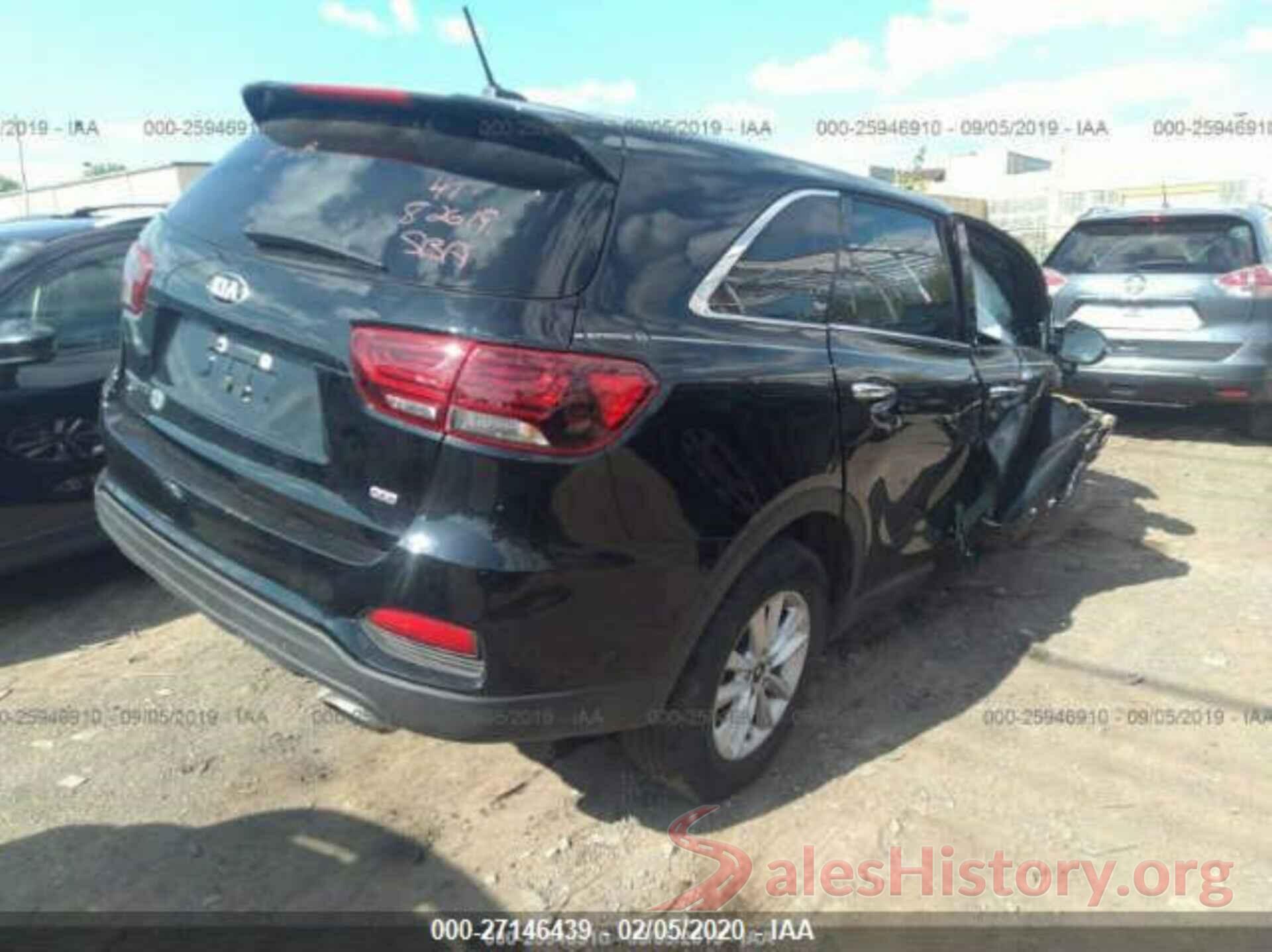 5XYPG4A33KG464858 2019 KIA SORENTO