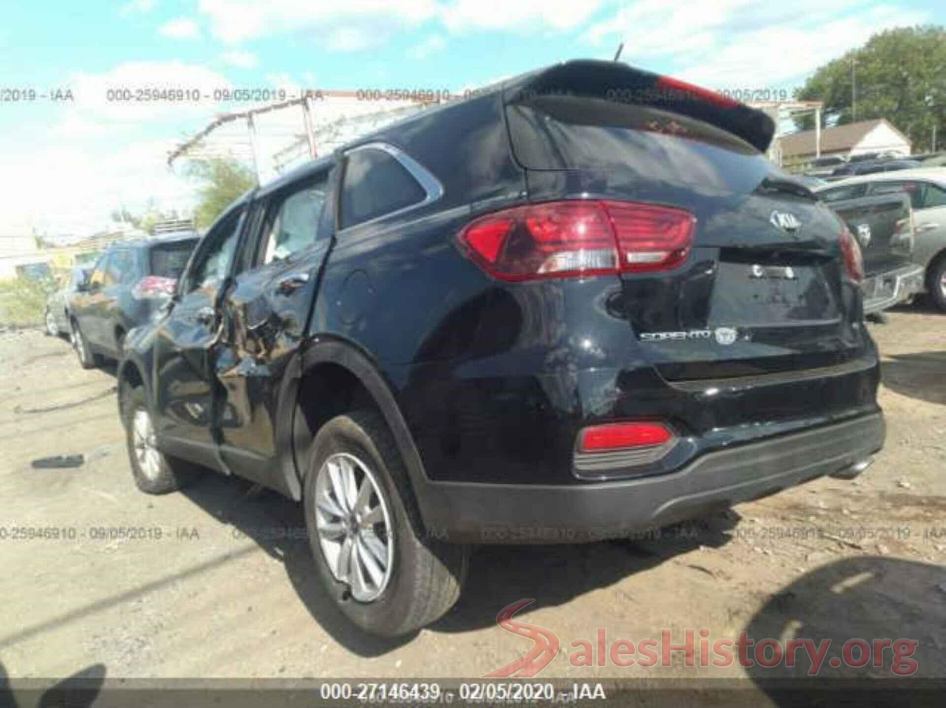 5XYPG4A33KG464858 2019 KIA SORENTO